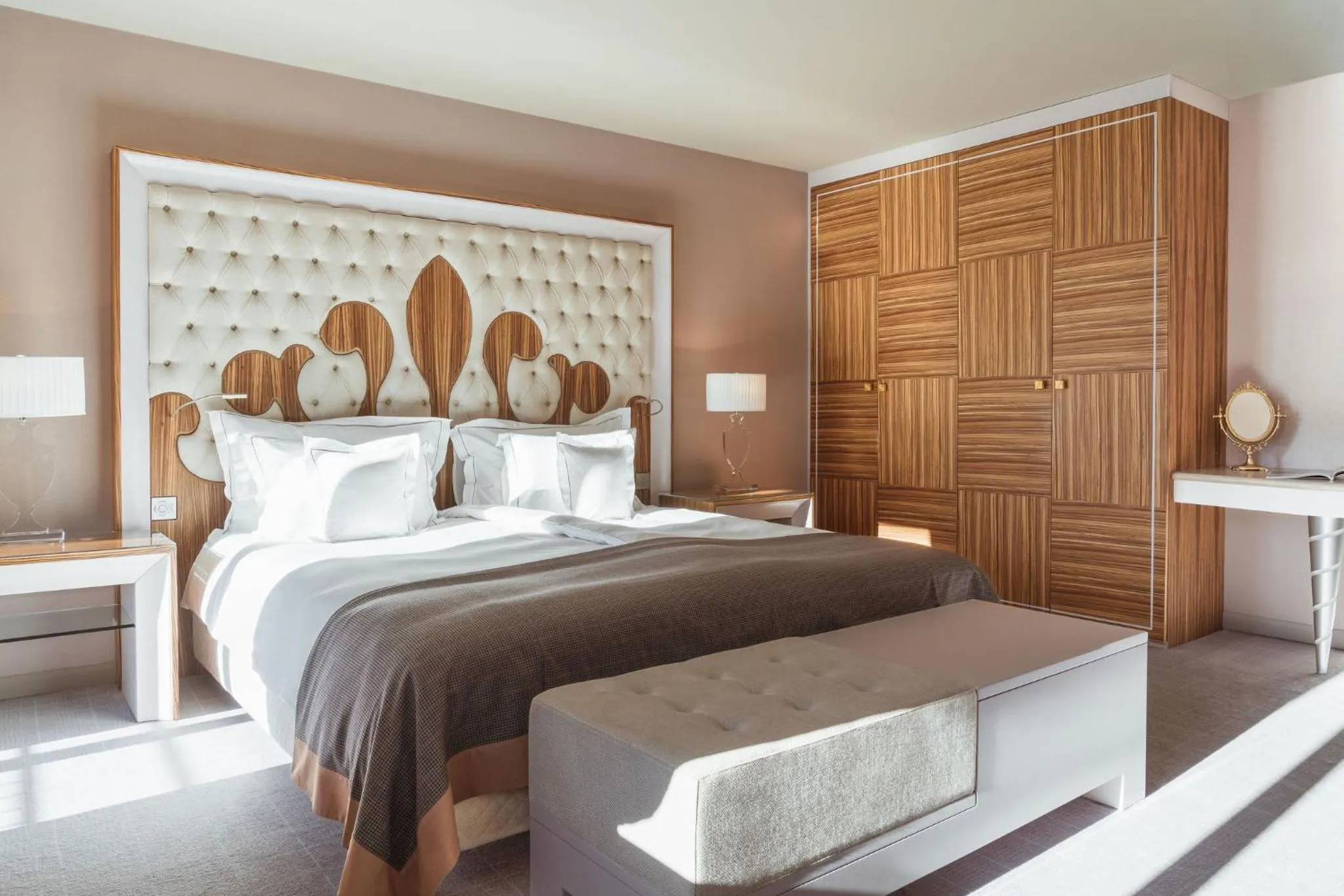Bedroom, Bed in Carlton Hotel St Moritz - The Leading Hotels of the World