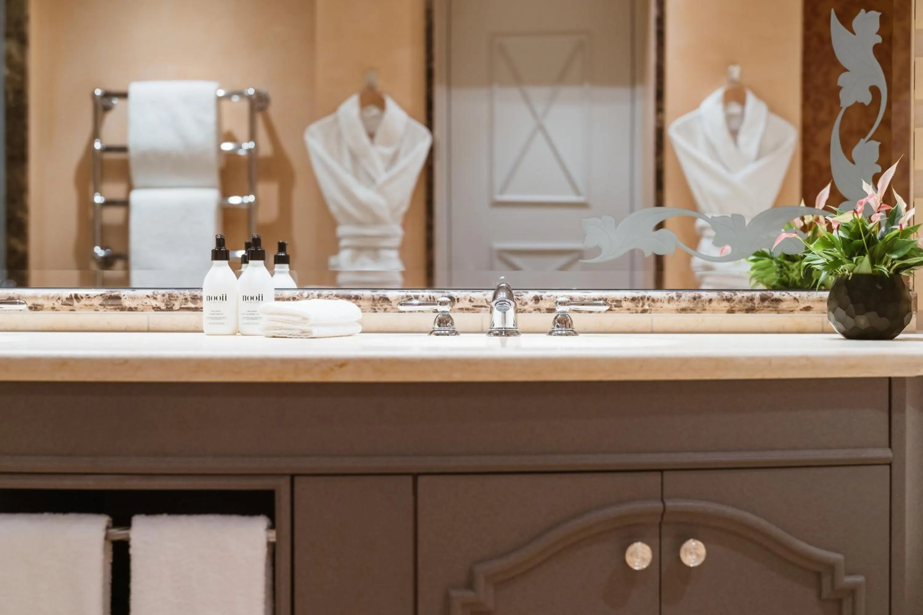 Bathroom in Carlton Hotel St Moritz - The Leading Hotels of the World