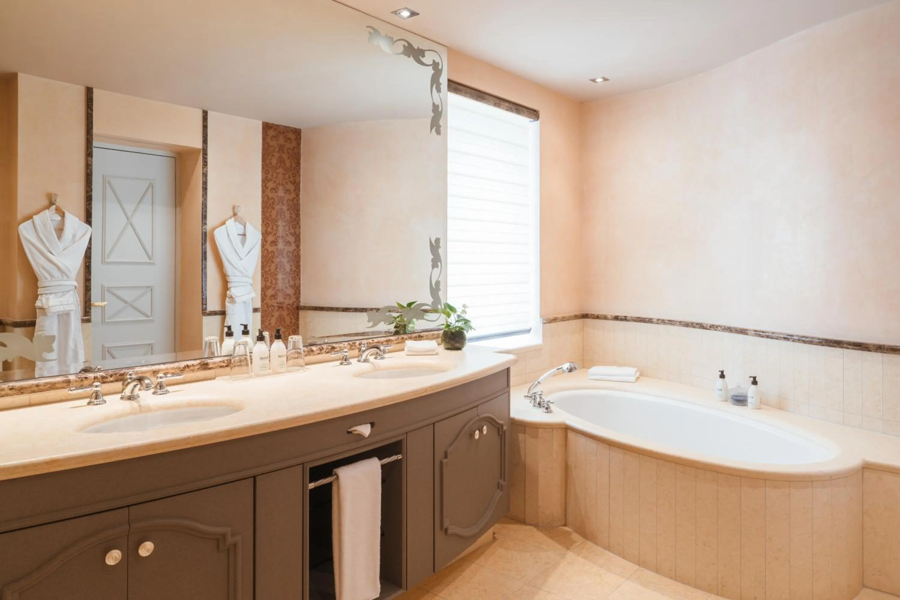 Bathroom in Carlton Hotel St Moritz - The Leading Hotels of the World