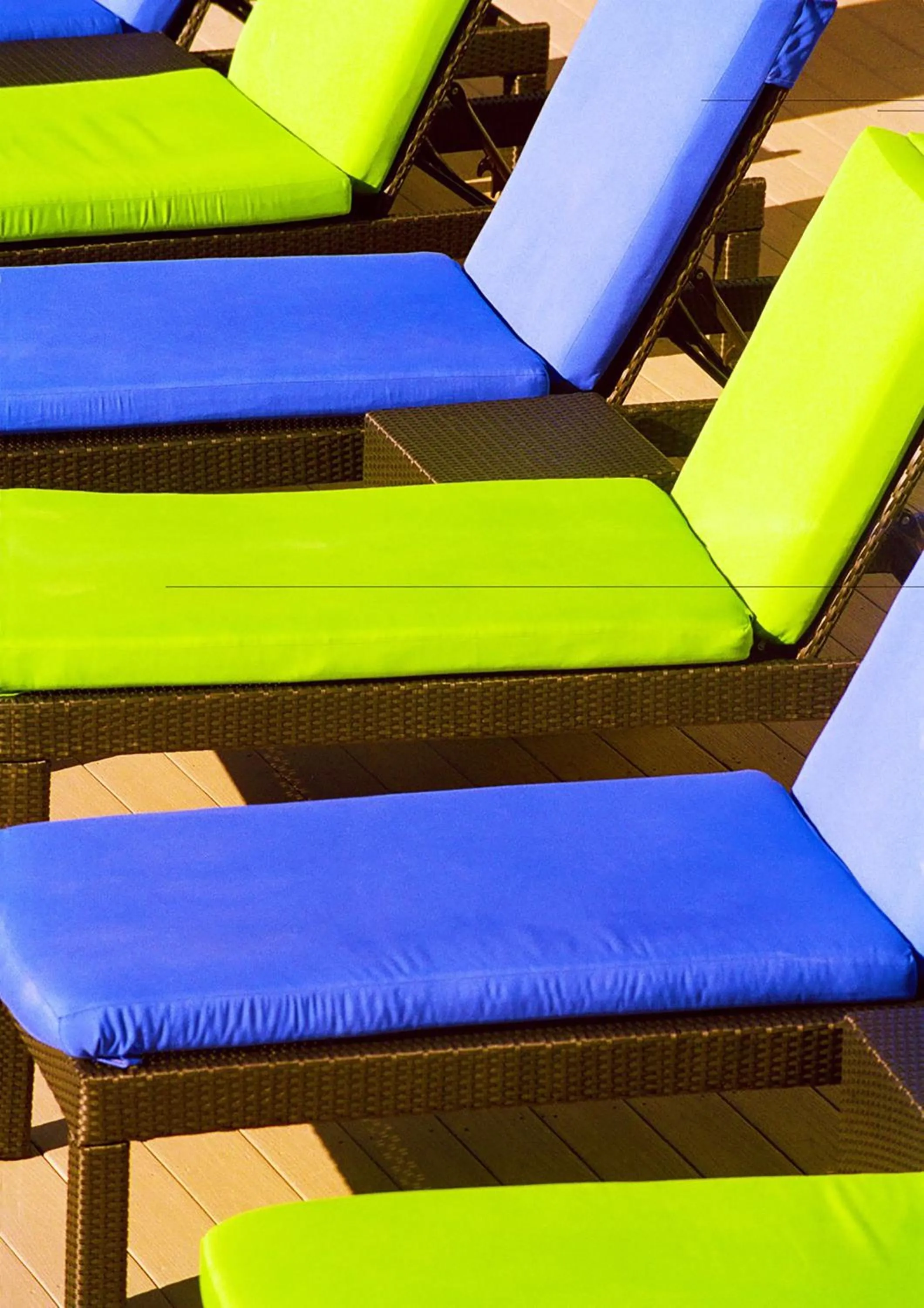 sunbed in Silver Palms Inn