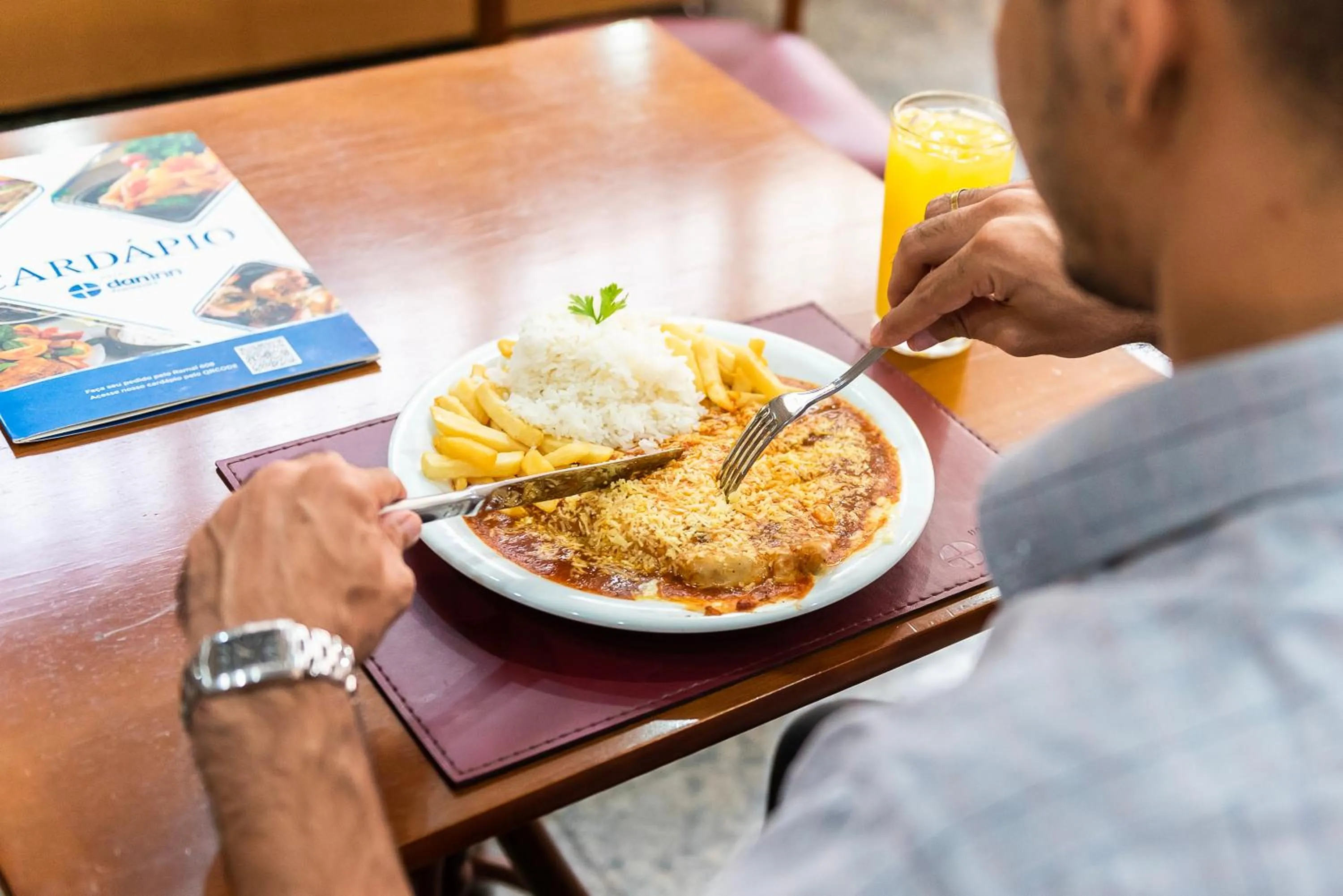 Restaurant/places to eat in Hotel Dan Inn Araraquara by Nacional Inn