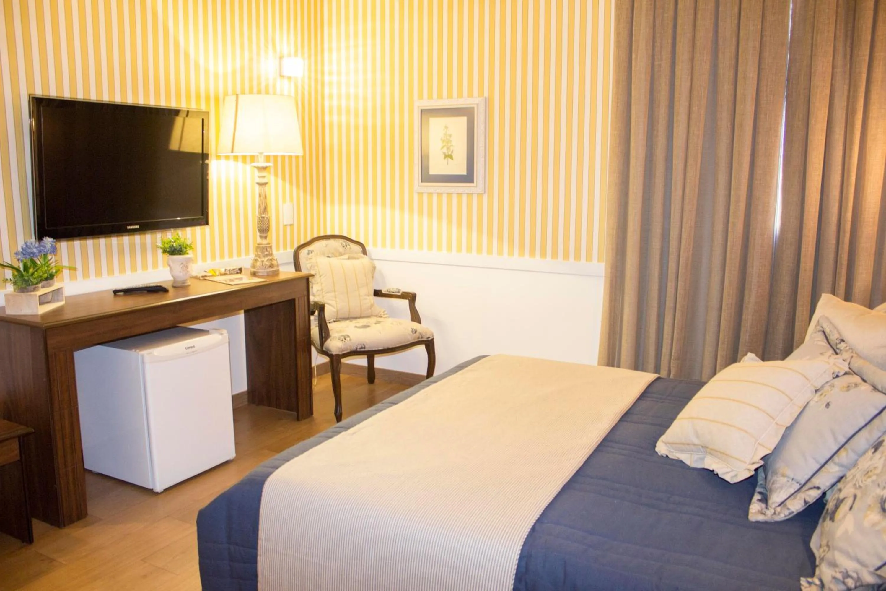 Bed in Hotel Dan Inn Araraquara by Nacional Inn