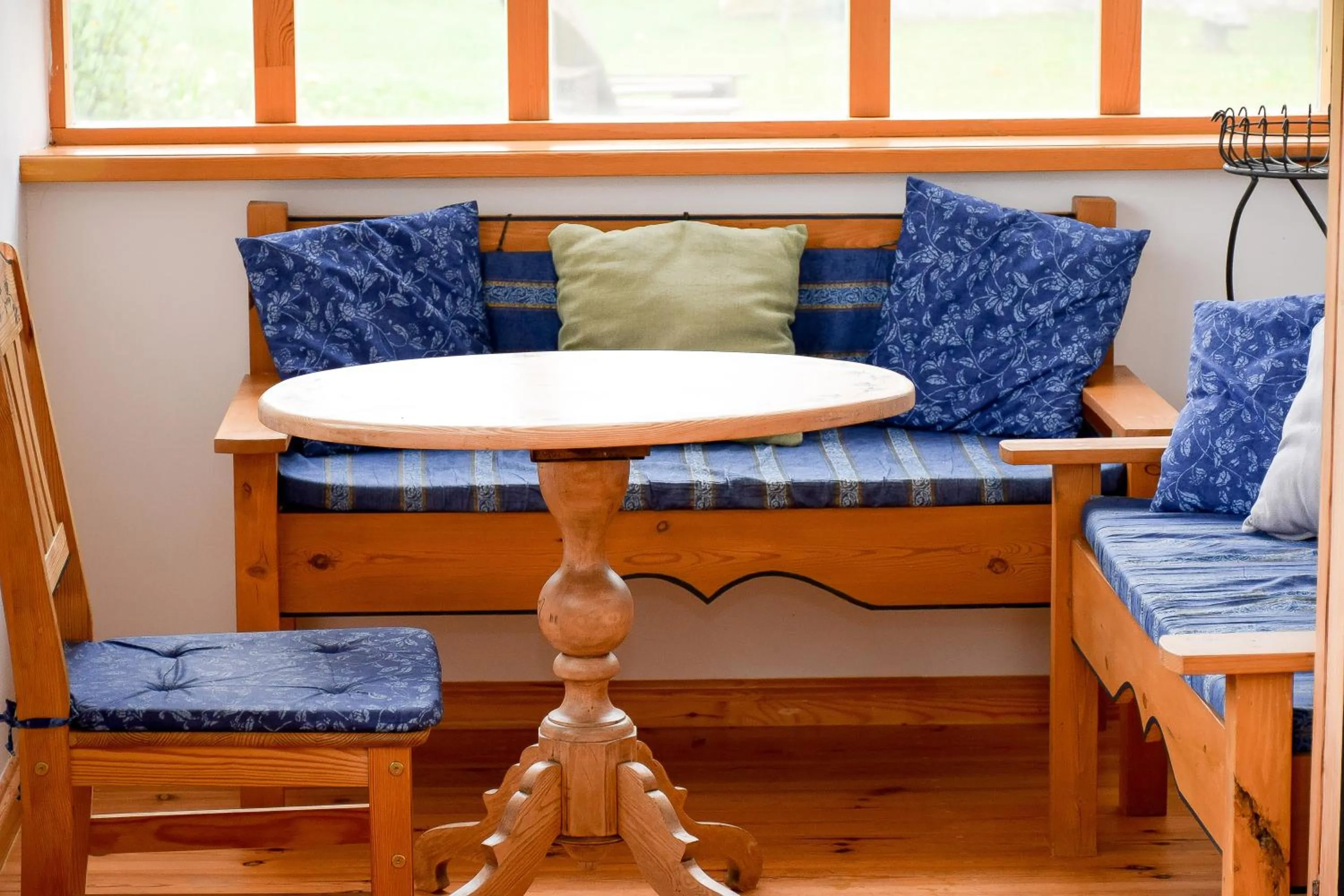 Seating area in Rezidence Kurzeme