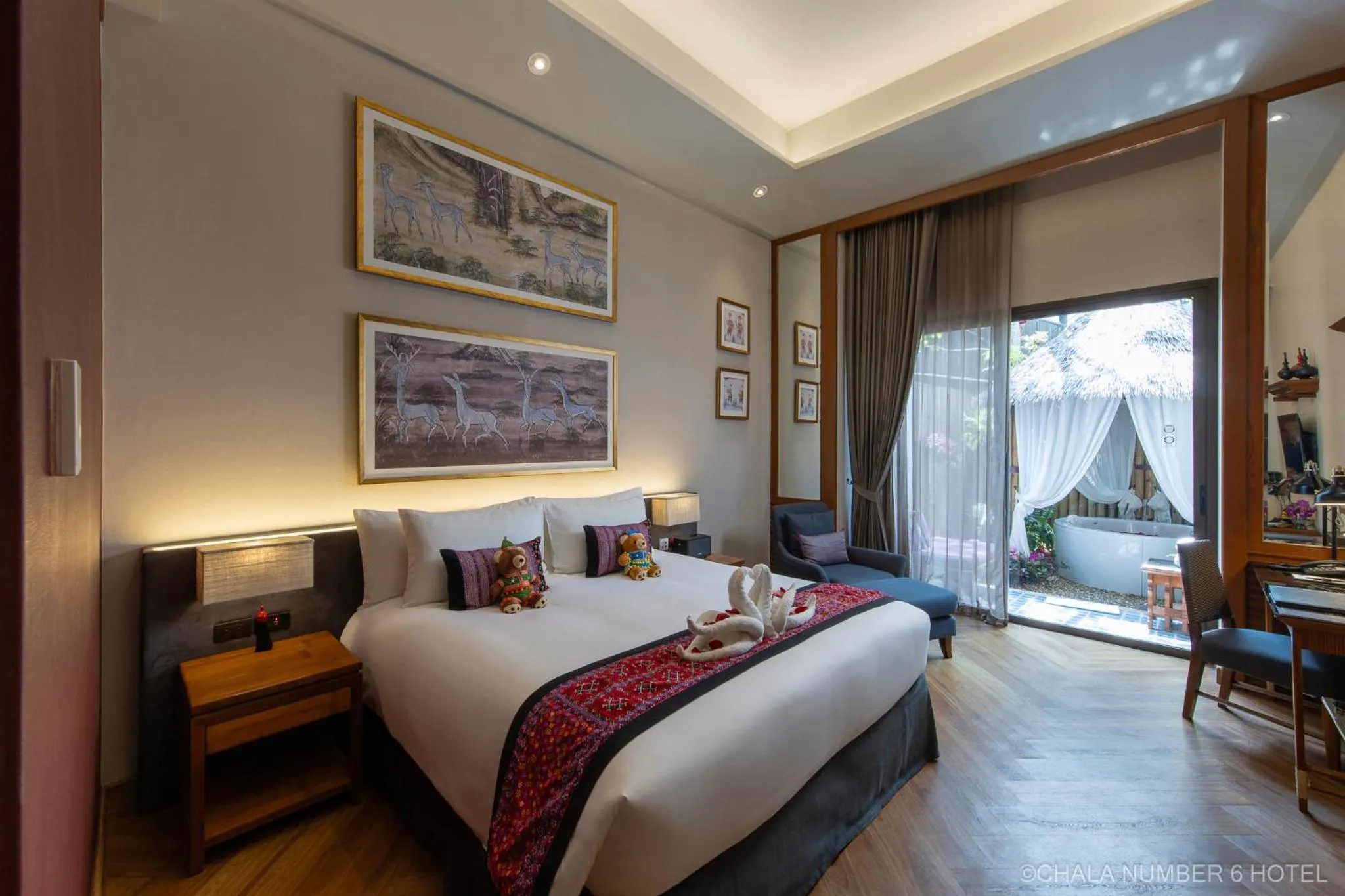 View (from property/room), Bed in Chala Number6