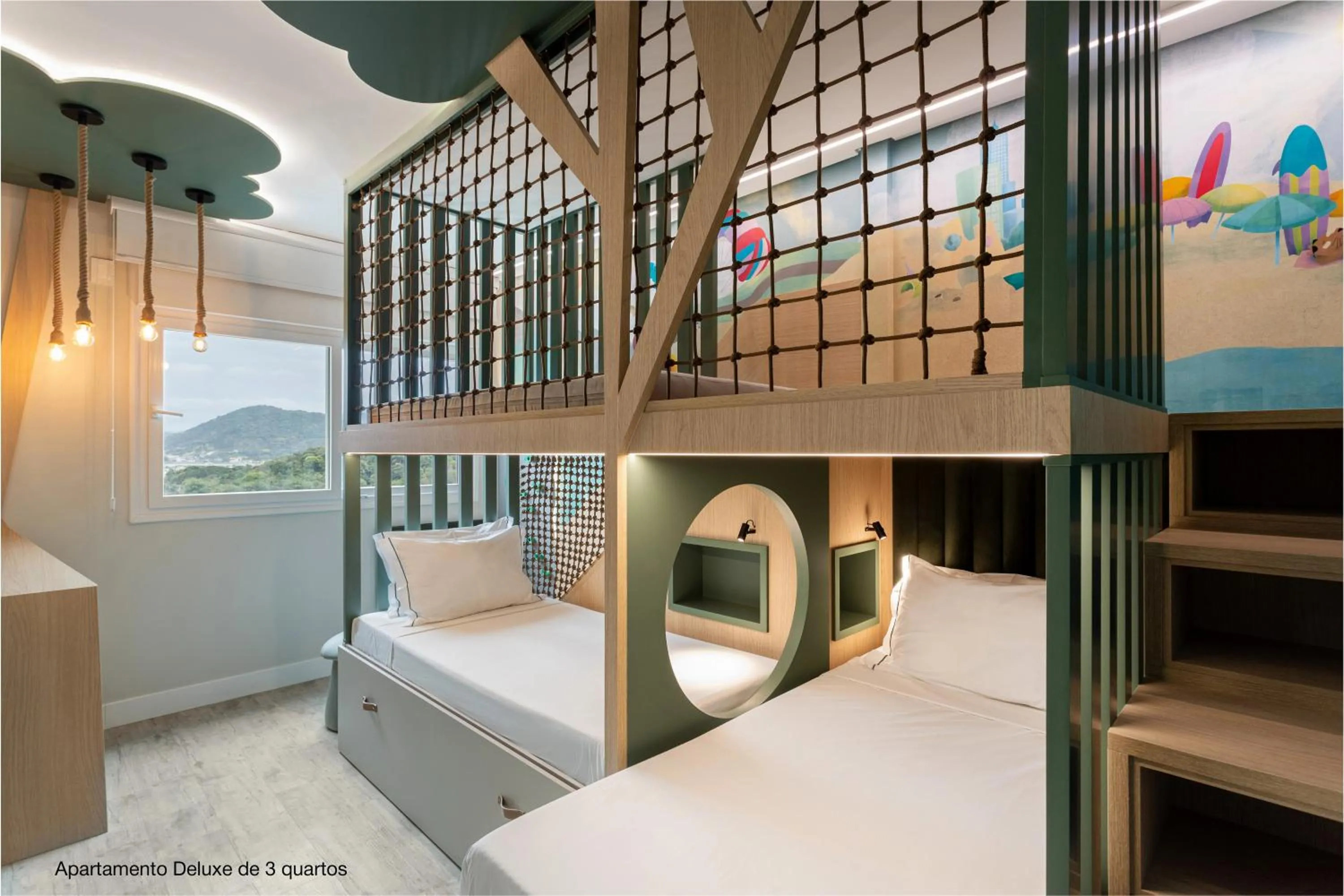 Bedroom, Bed in Santa Inn Hotel