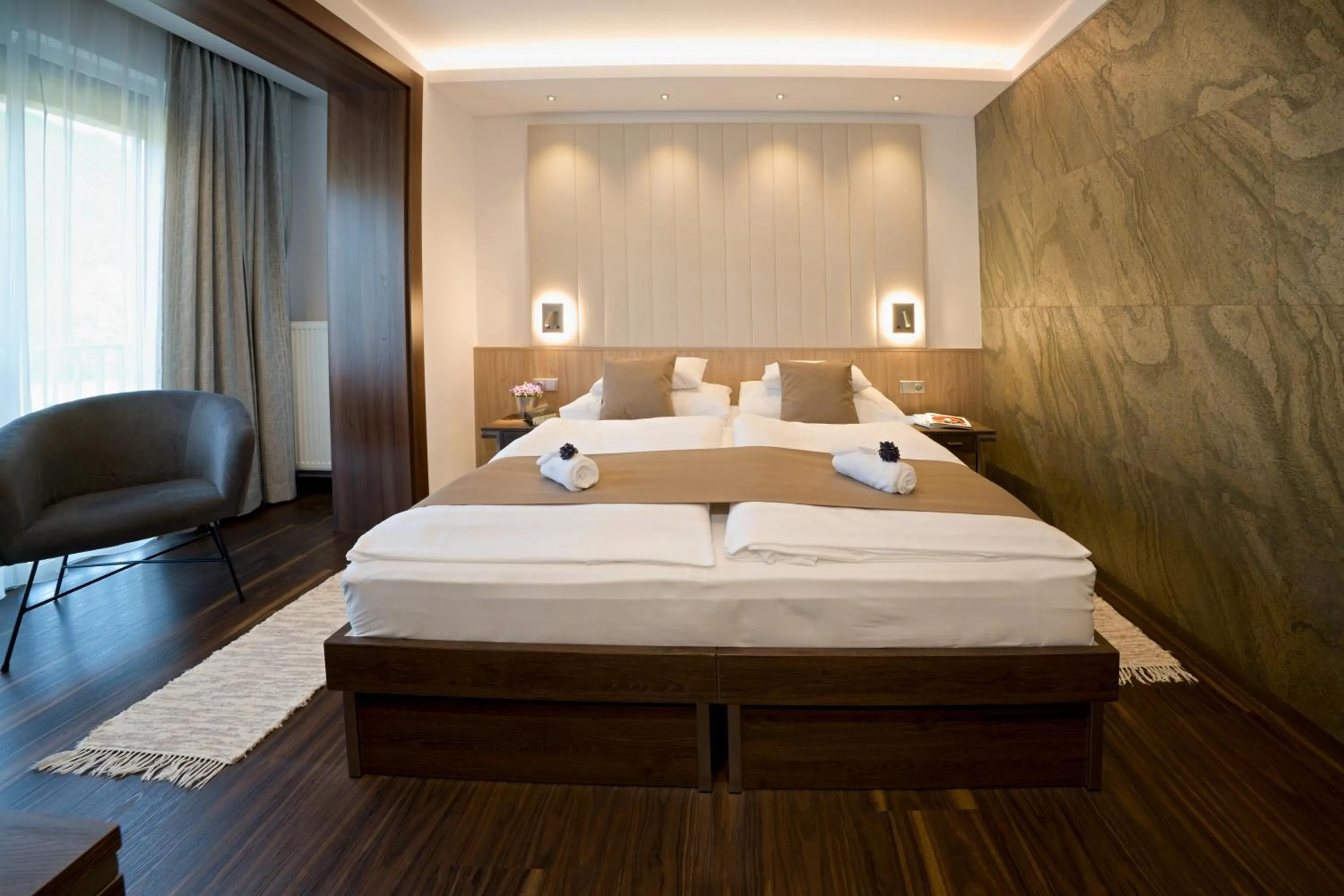 Bed in Hotel Bartoš