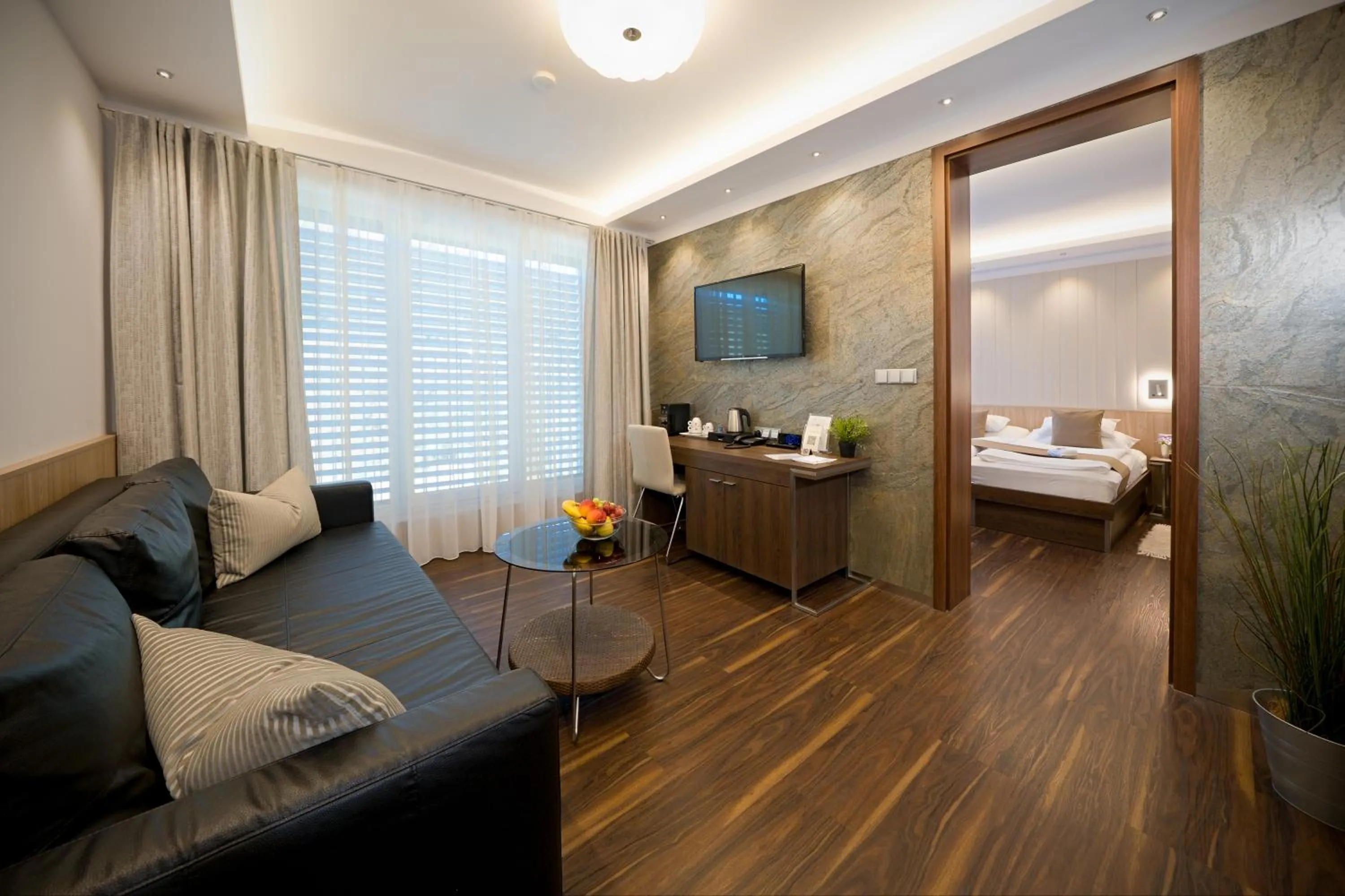 Bed in Hotel Bartoš