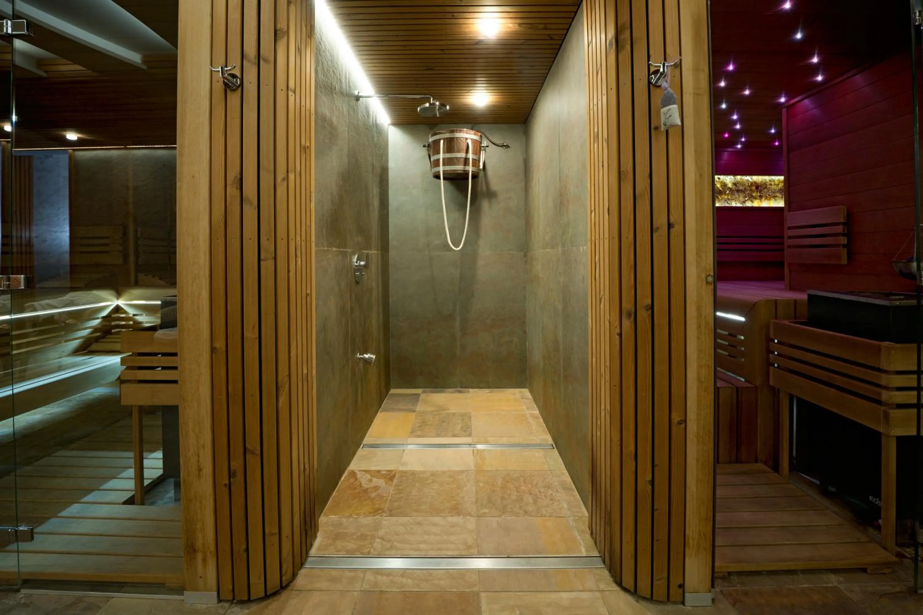 Sauna in Hotel Bartoš