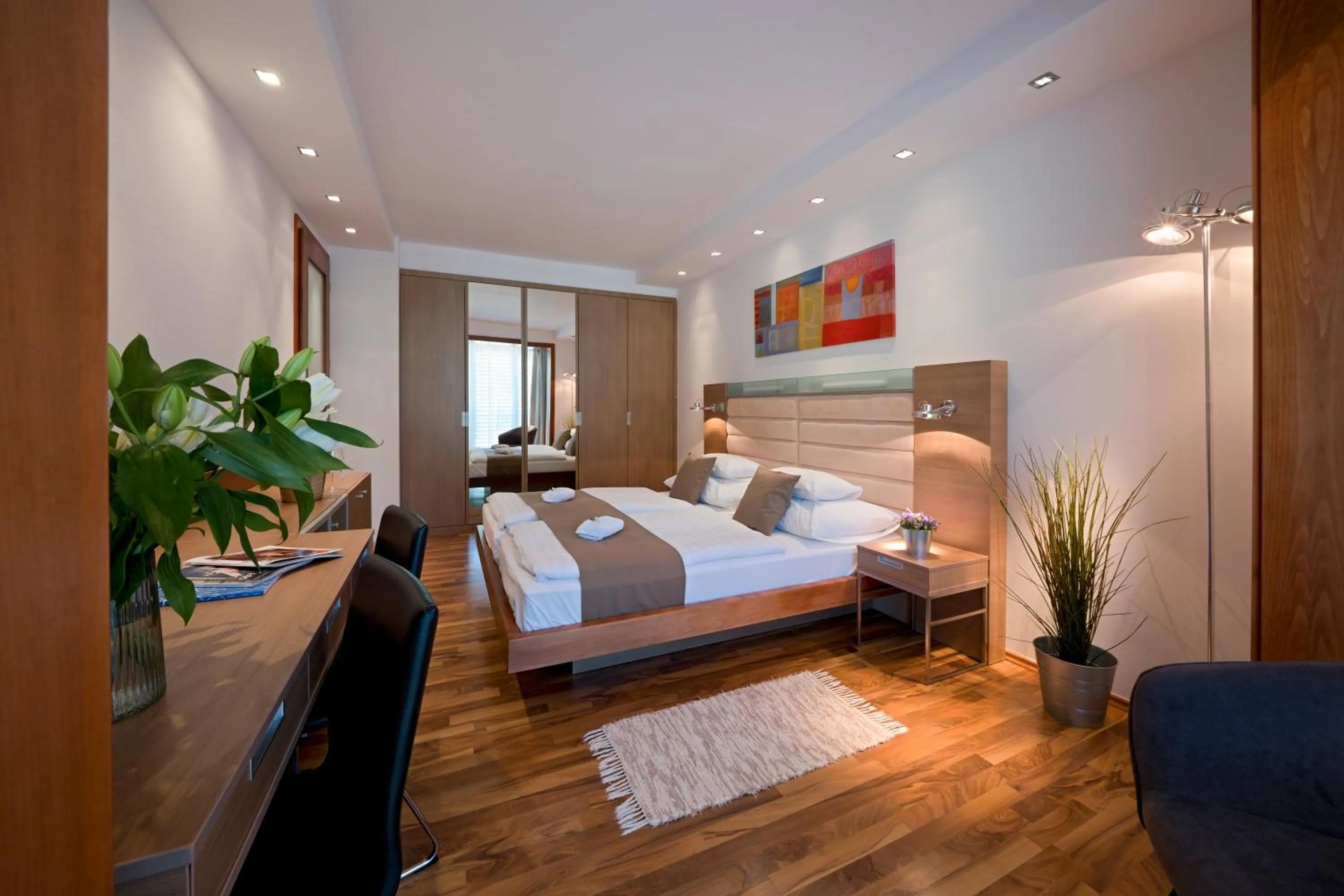 Bed in Hotel Bartoš