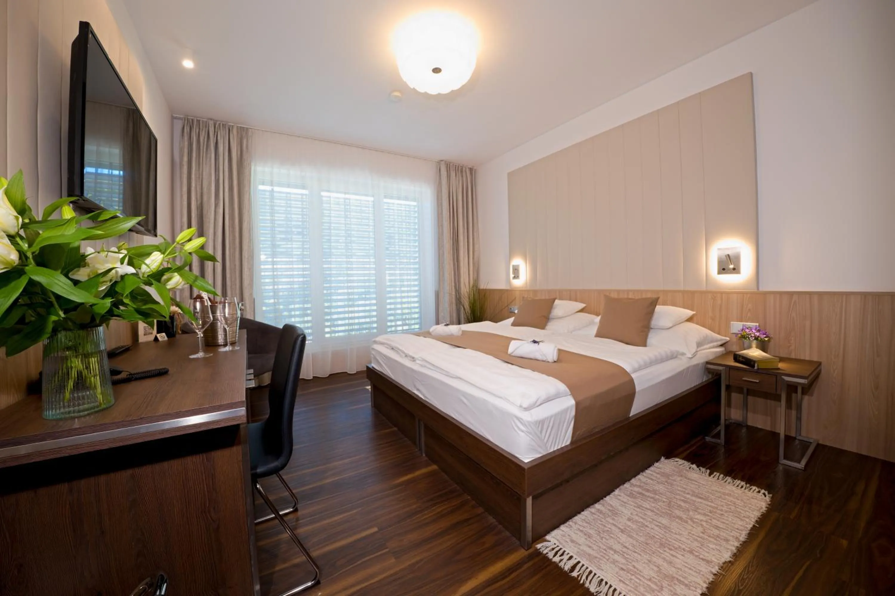 Bed in Hotel Bartoš