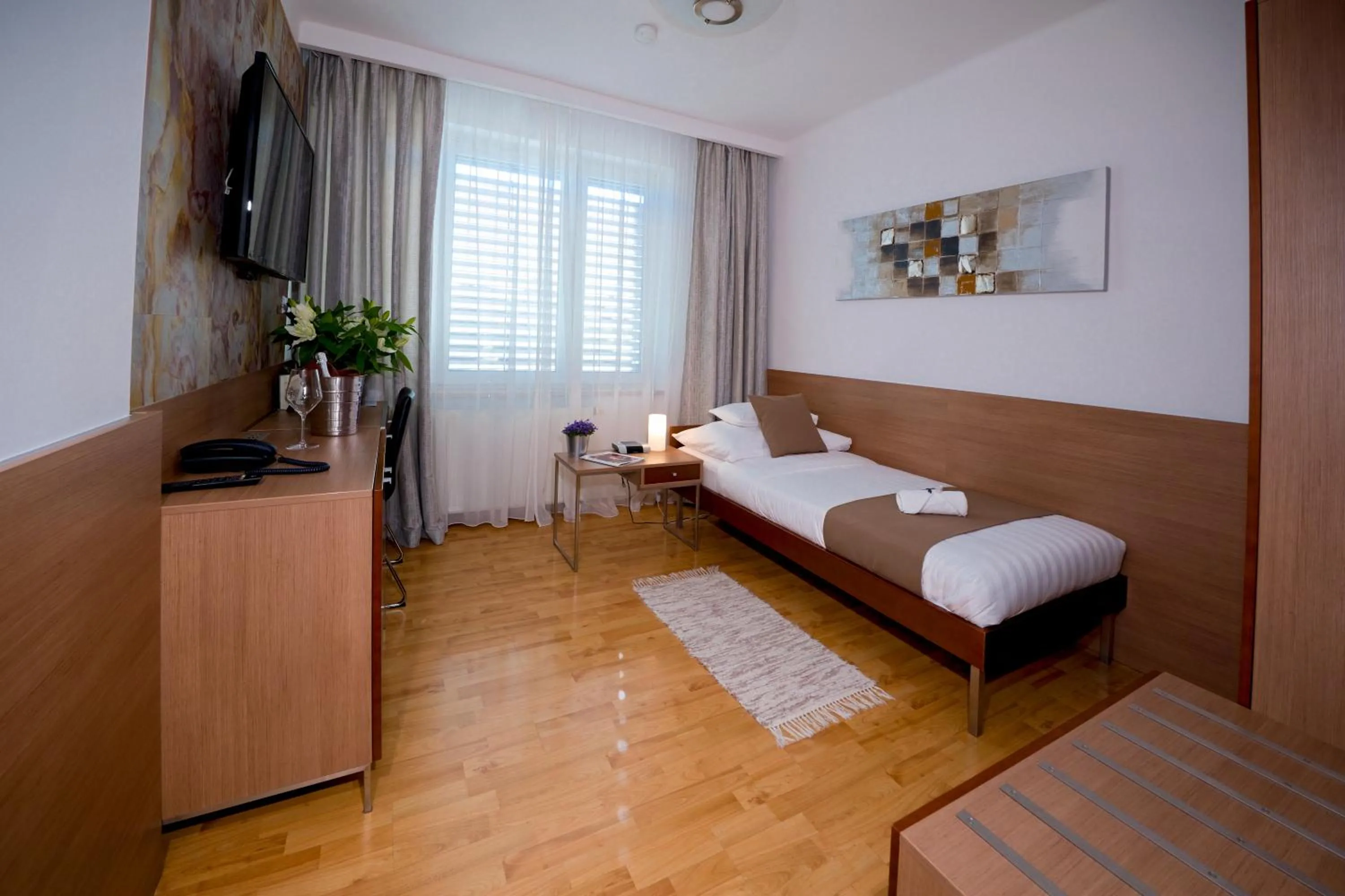 Bed in Hotel Bartoš