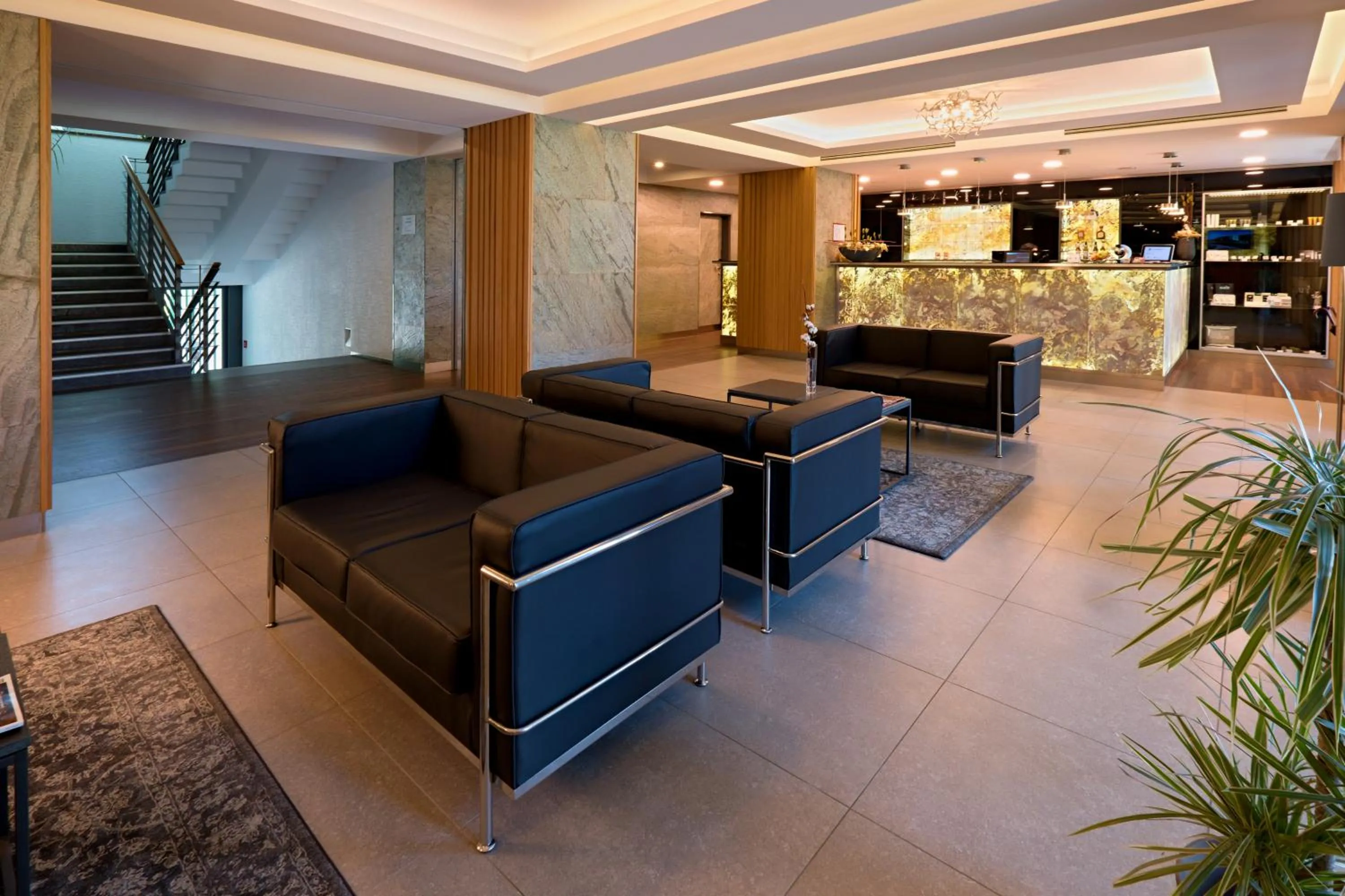 Lobby or reception in Hotel Bartoš