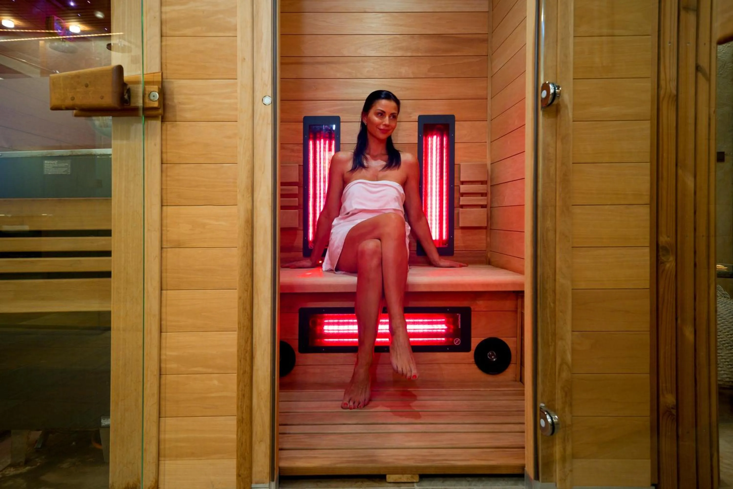 Sauna in Hotel Bartoš