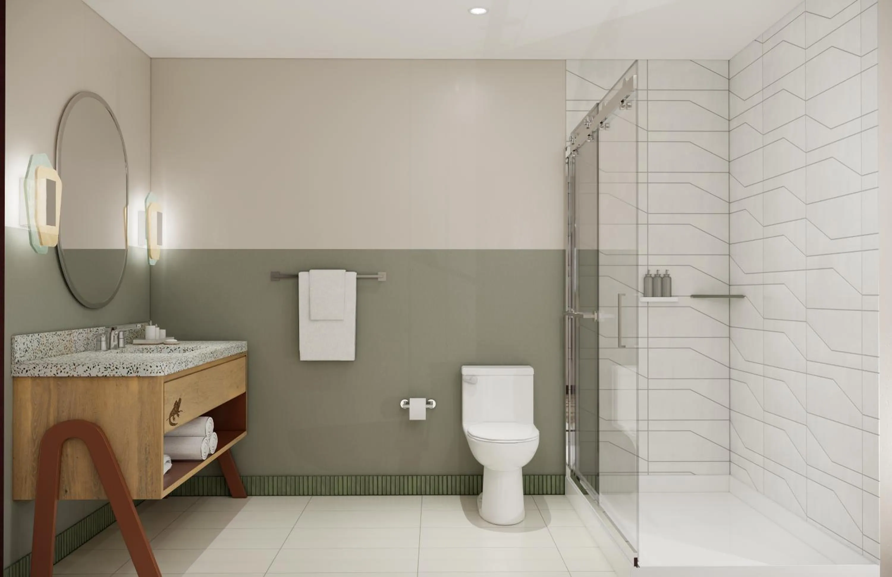 Shower in Outbound Sedona