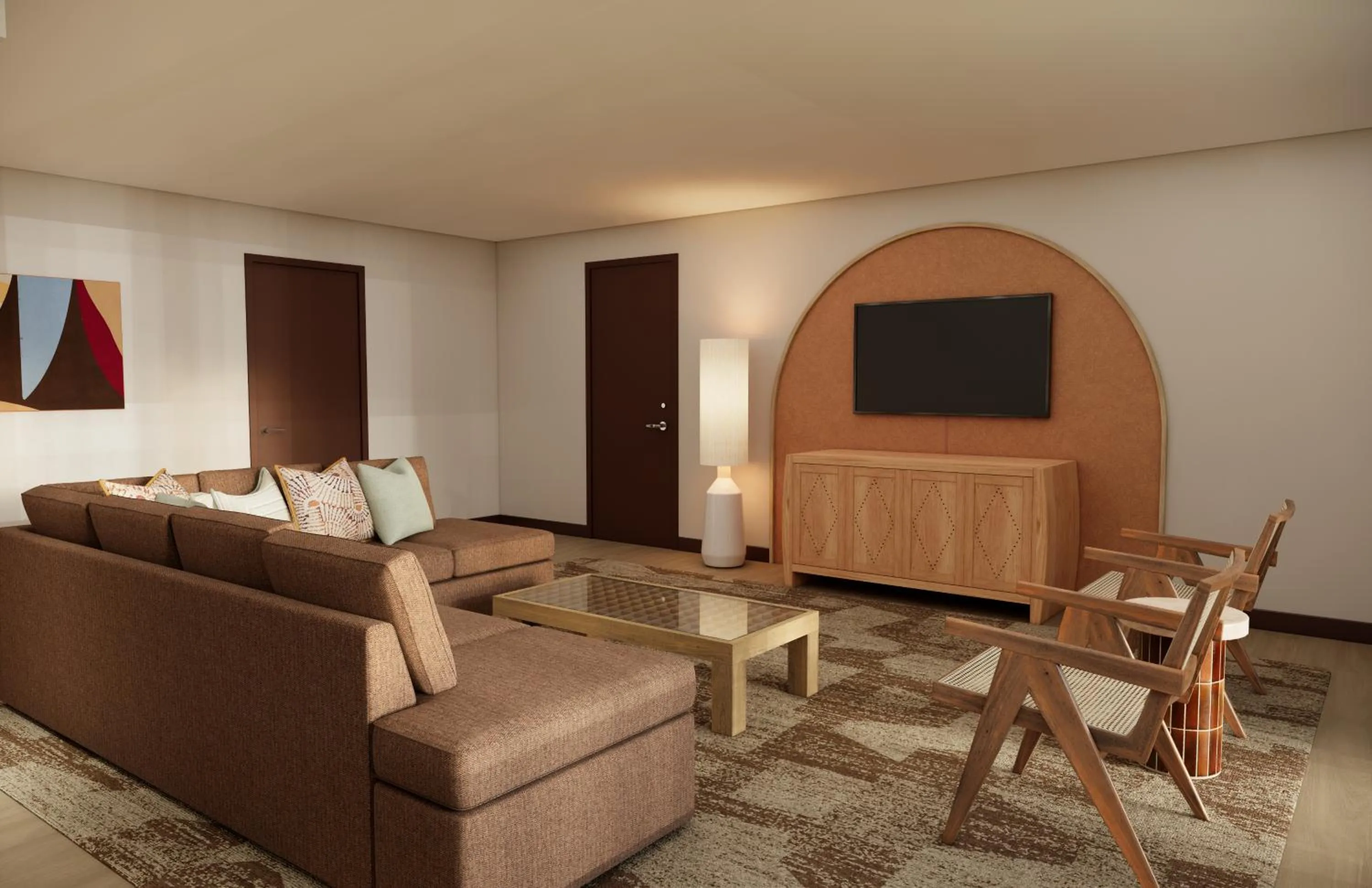 Seating area in Outbound Sedona