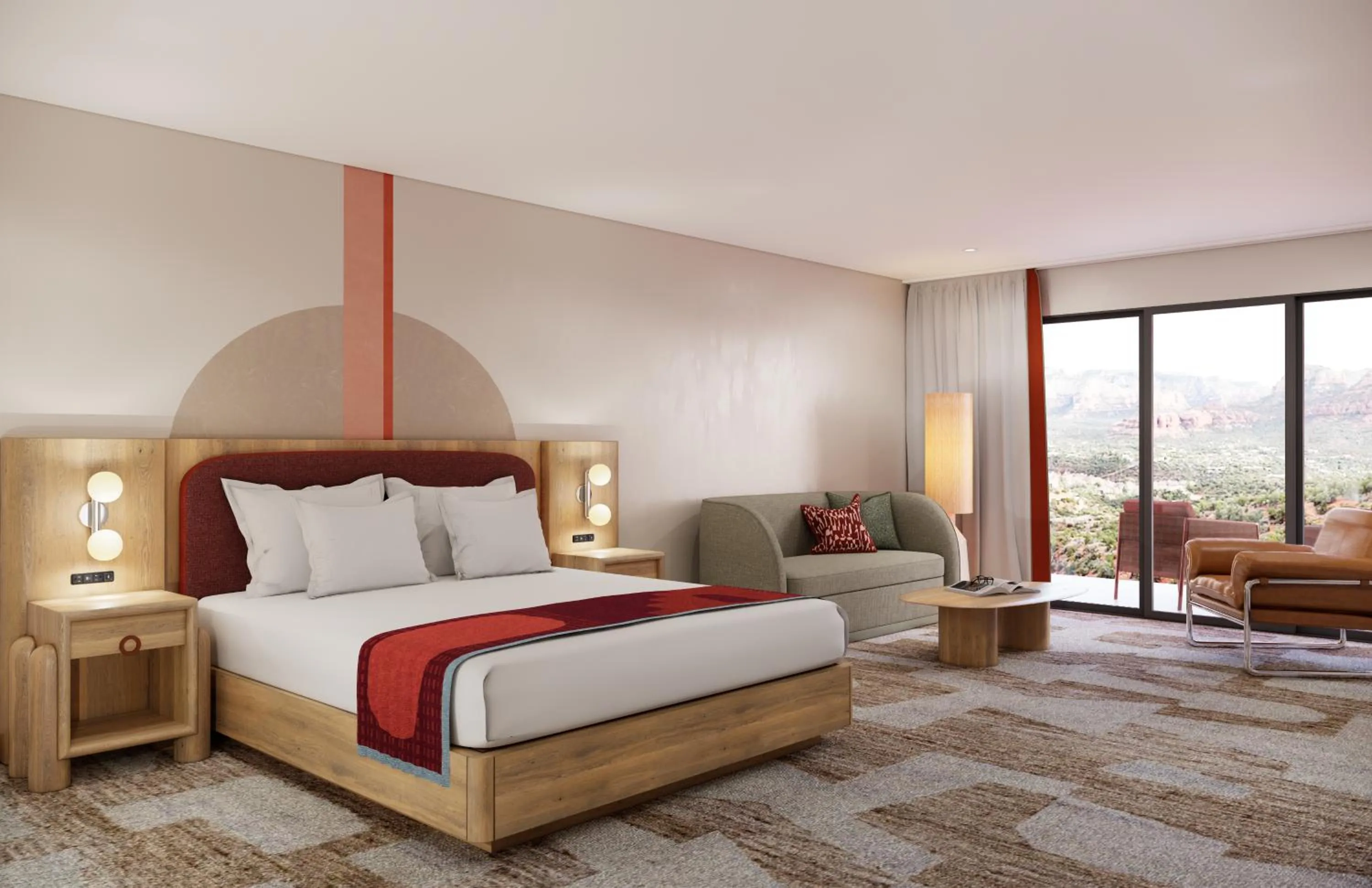 Patio, Bed in Outbound Sedona