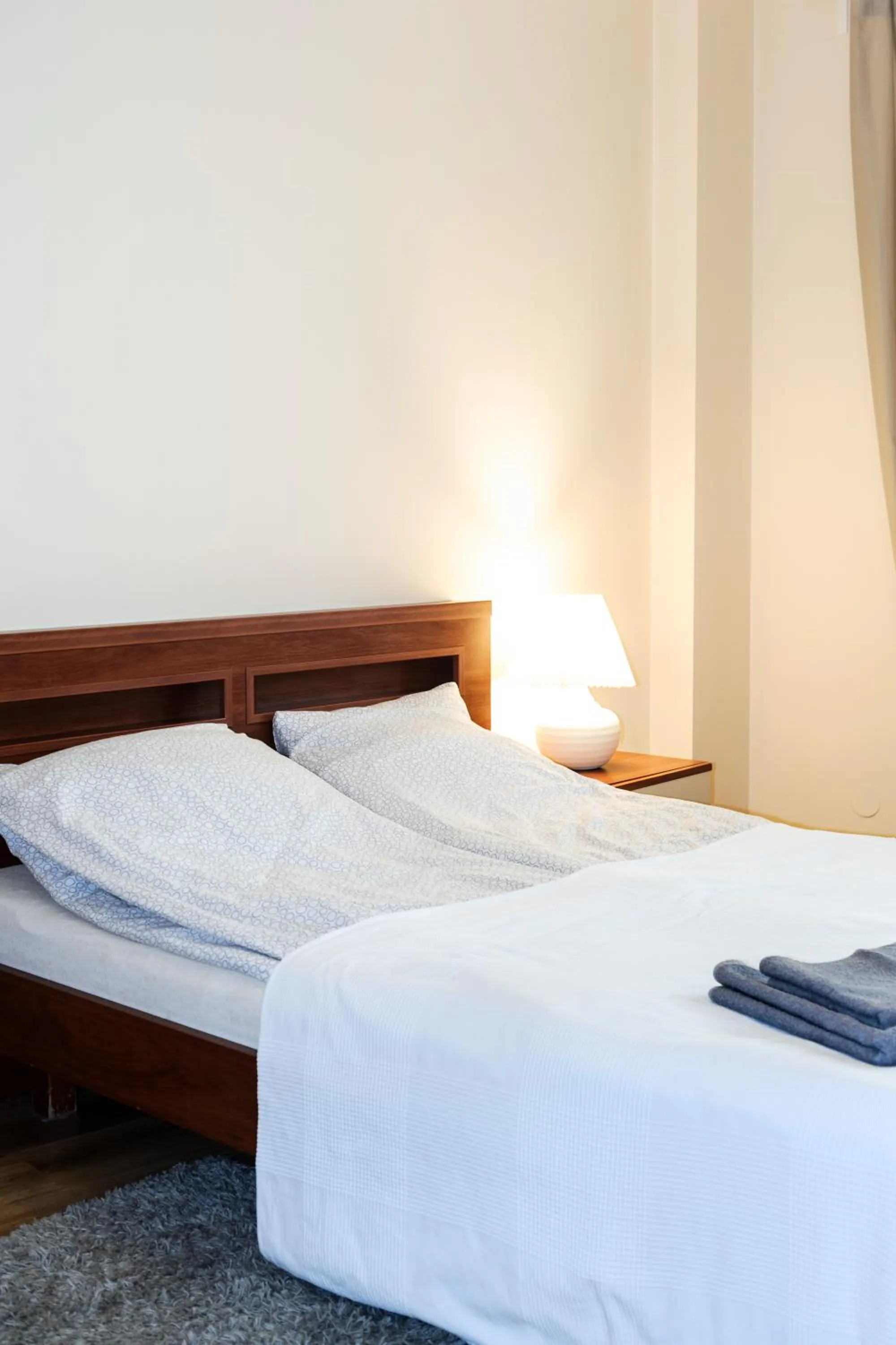 Bed in Szucha Apartments