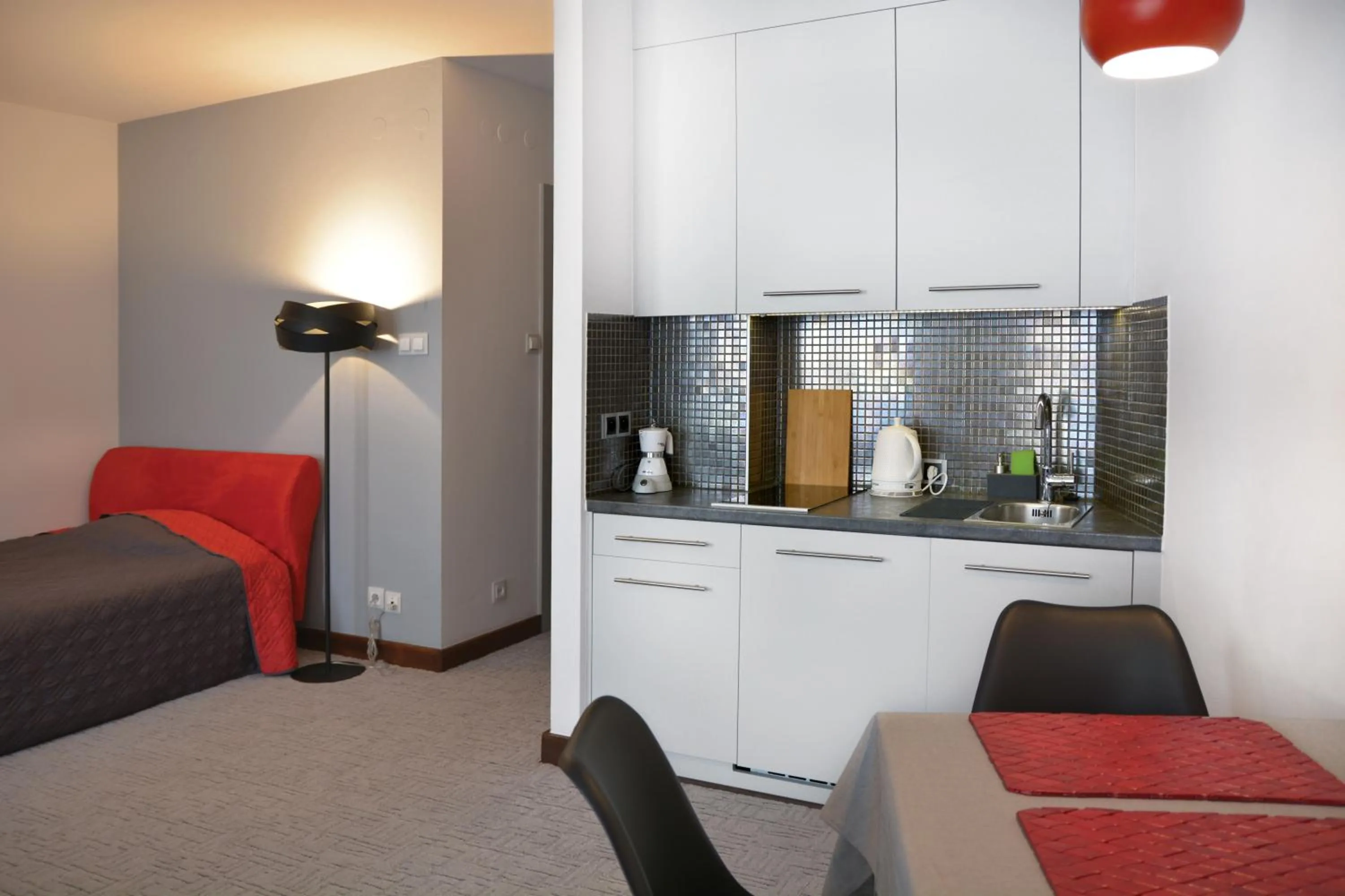 Bed in Szucha Apartments