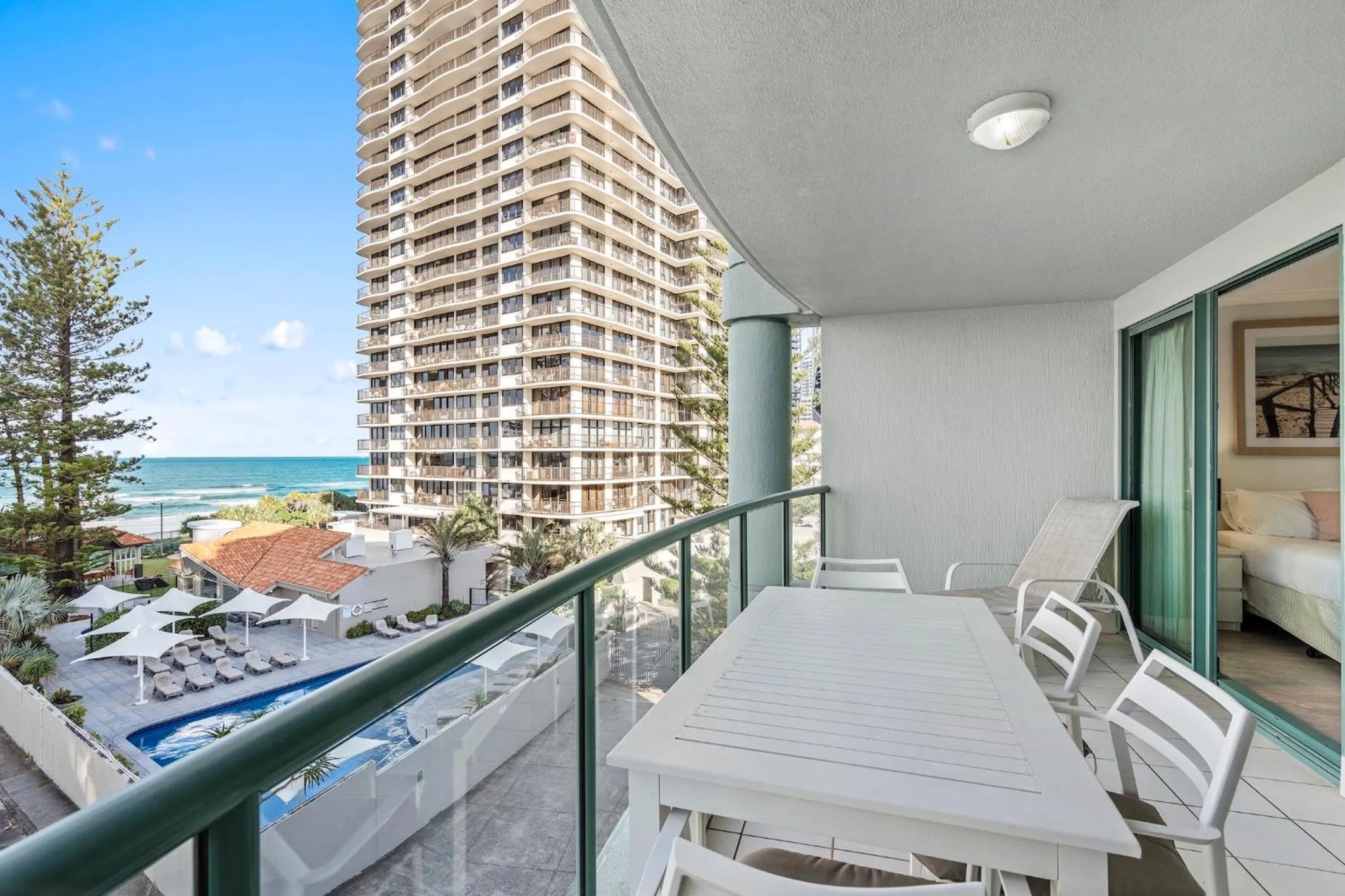 Balcony/Terrace in Emerald Sands Holiday Apartments