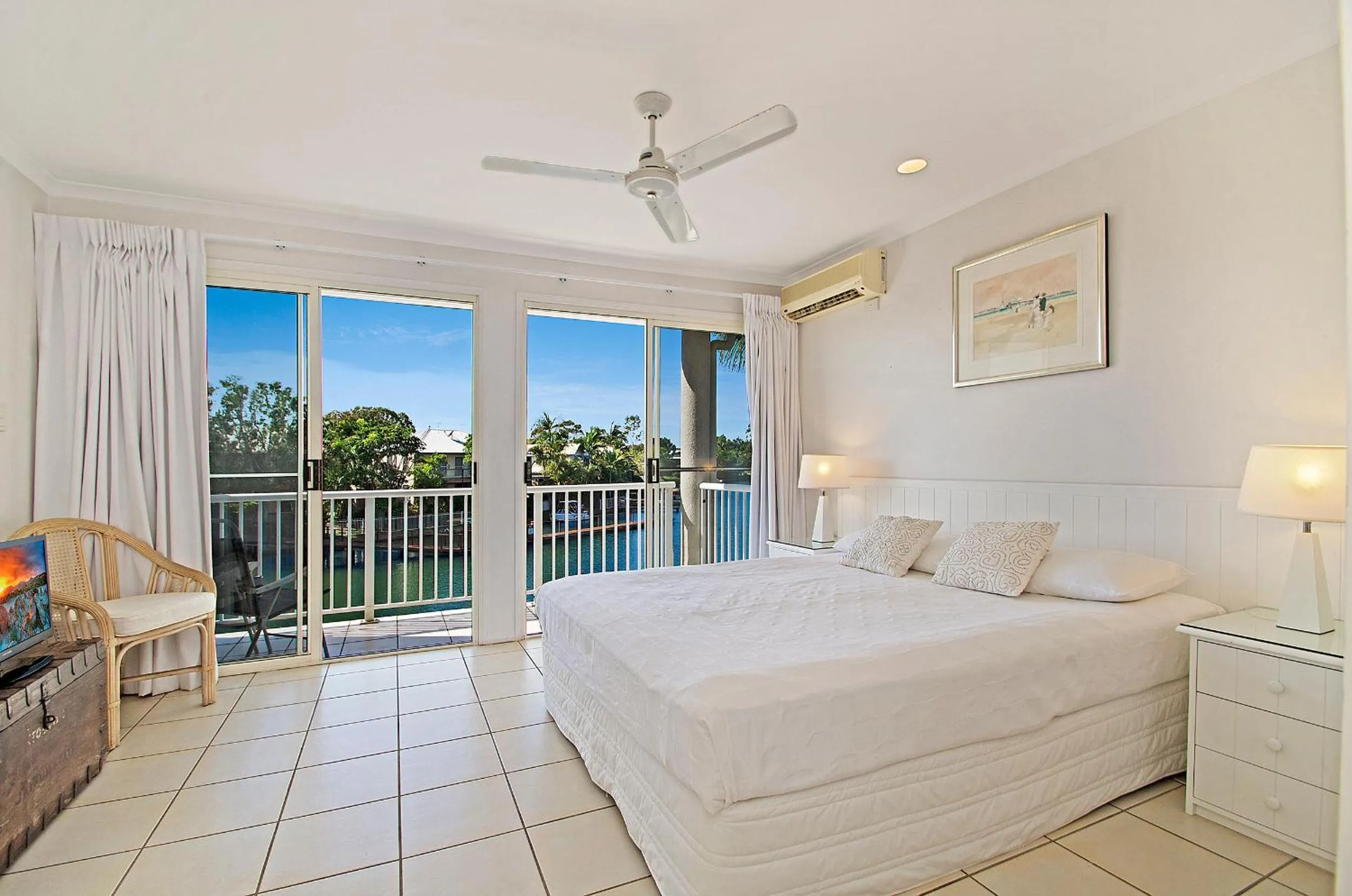 Bedroom, Bed in Portside Noosa Waters