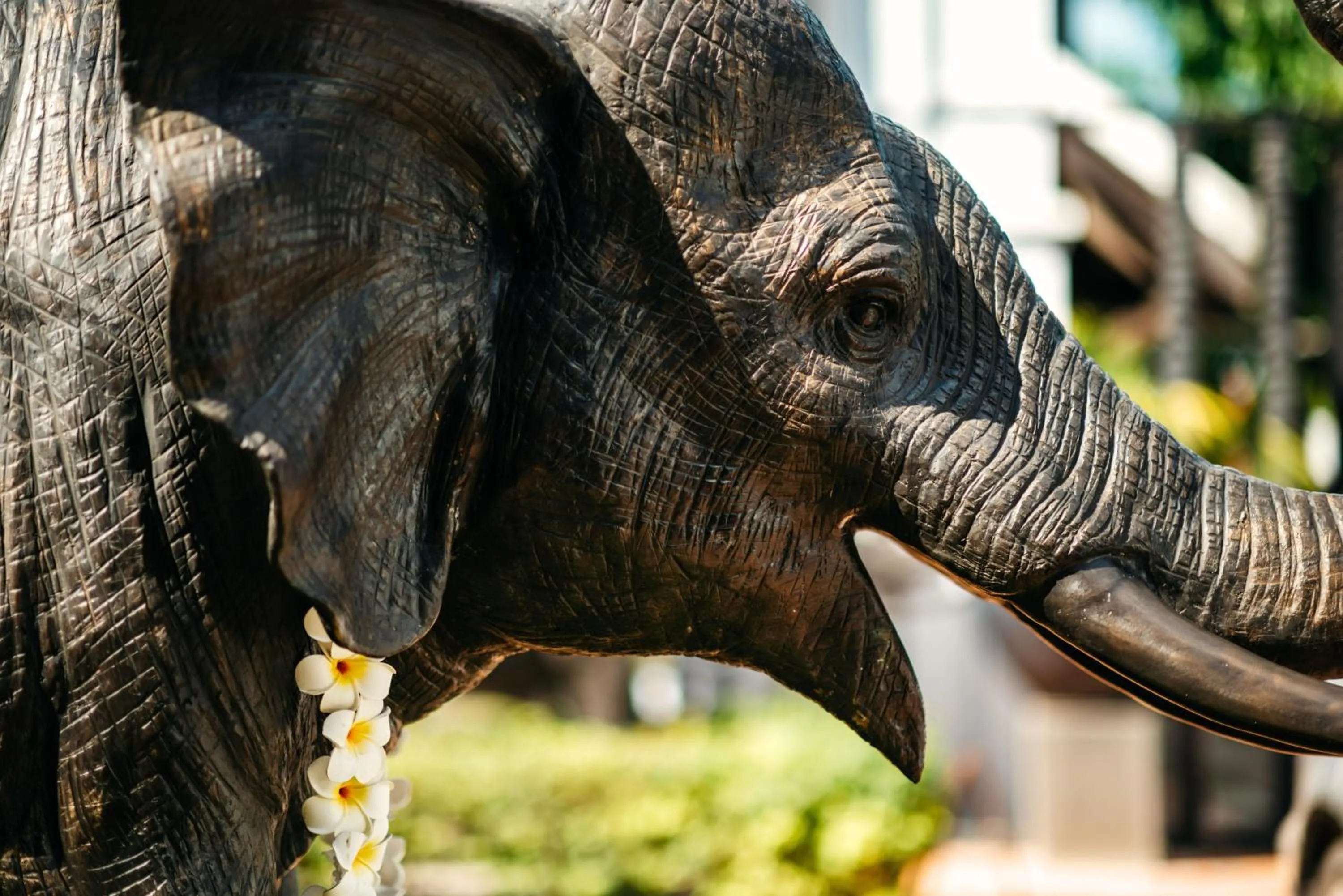 Decorative detail in Sofitel Luang Prabang