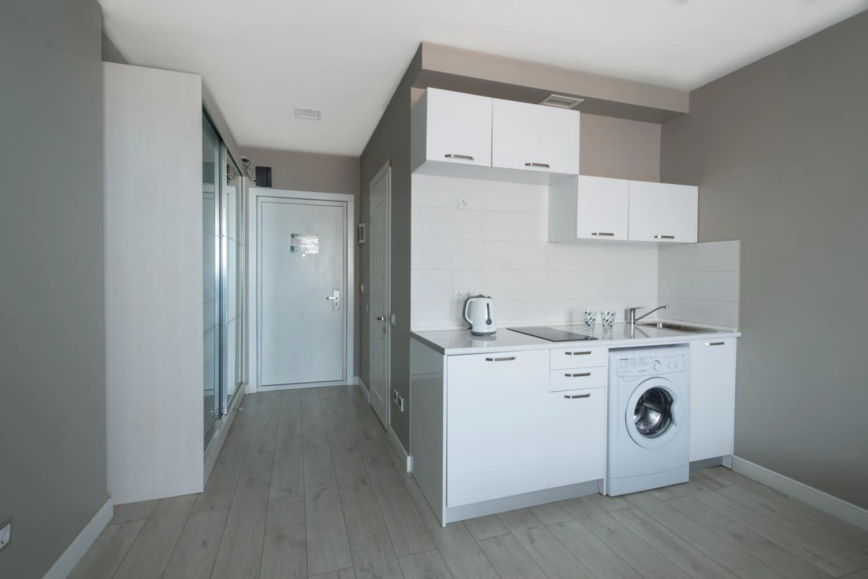 Kitchen or kitchenette in Orbi Residence Hotel Official