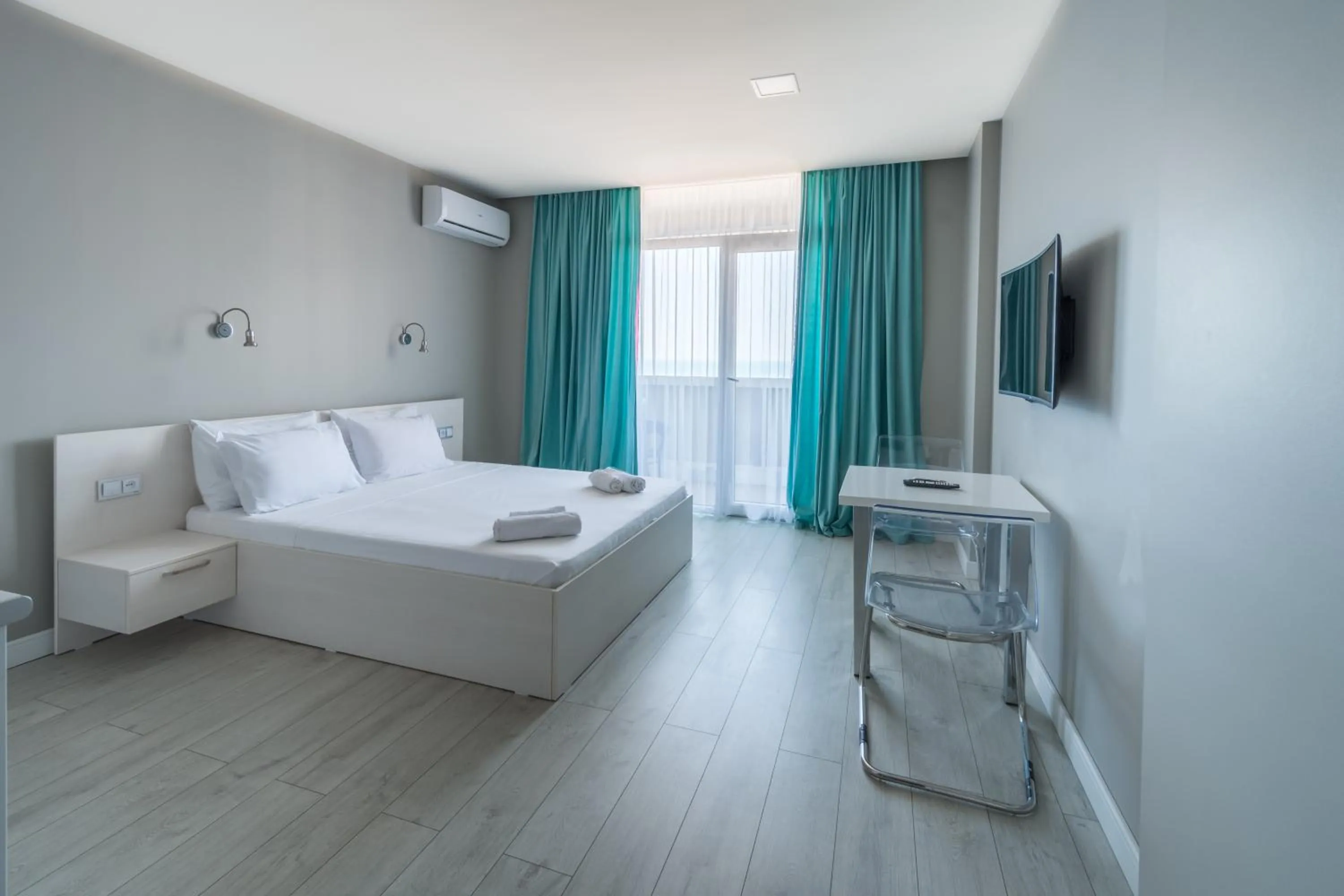 Photo of the whole room, Bed in Orbi Residence Hotel Official