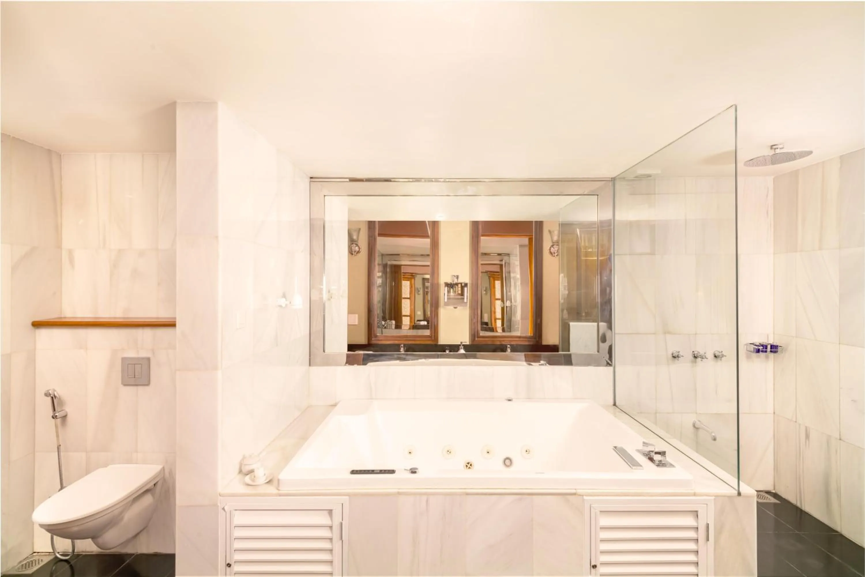 Shower in Jetwing Lighthouse, A Luxury Reserve