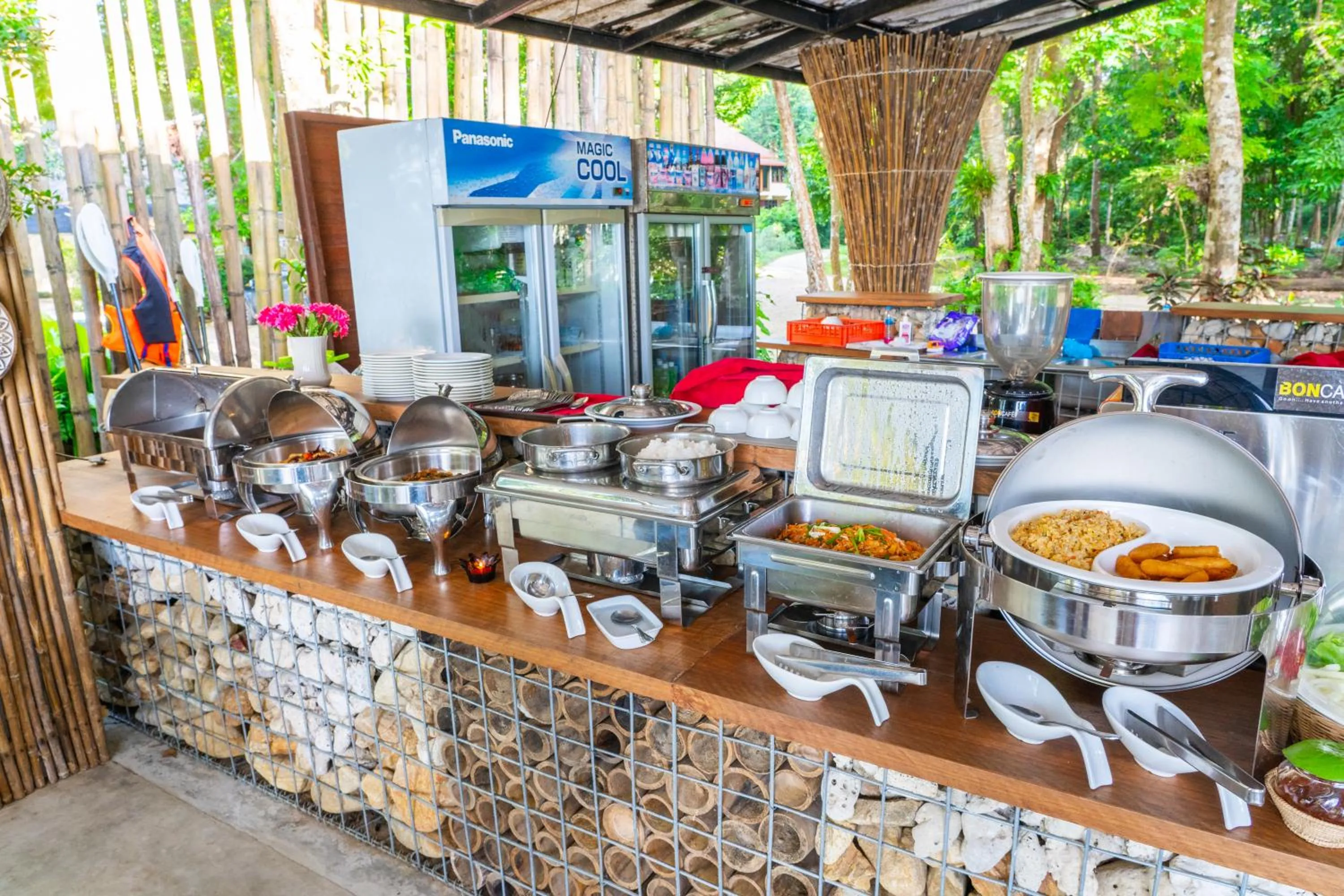 Breakfast in Chivapuri Beach Resort