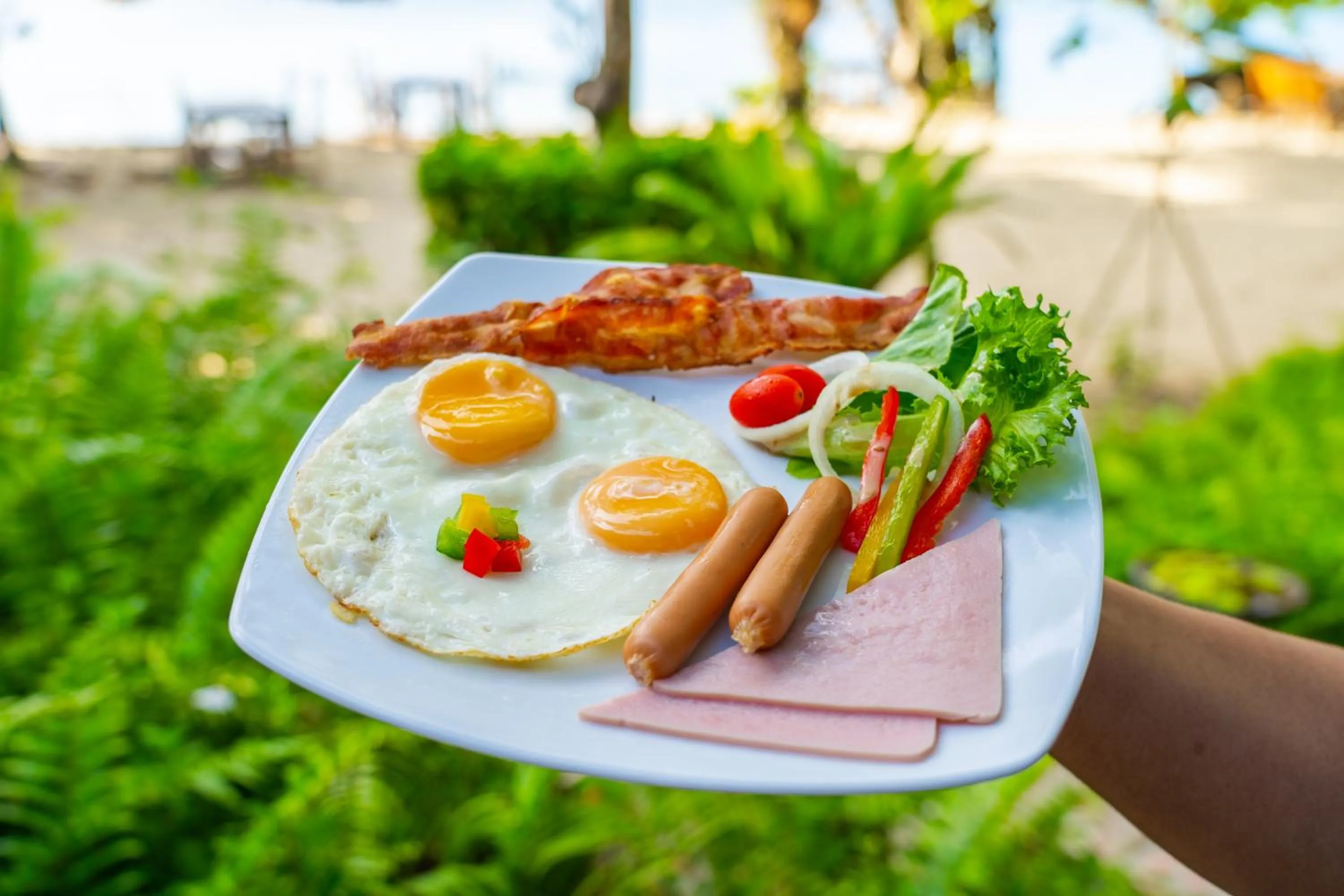 Breakfast in Chivapuri Beach Resort