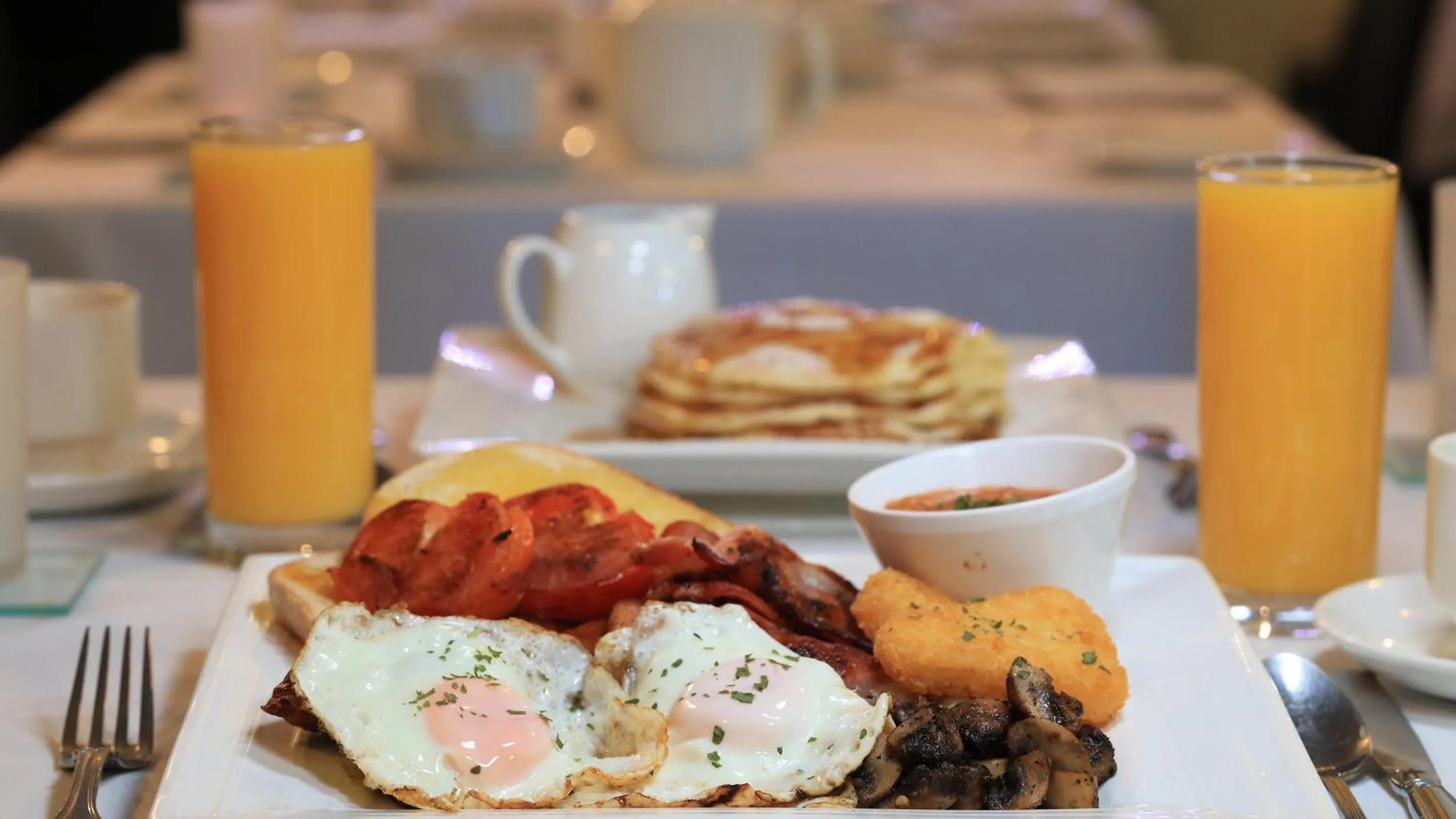 Breakfast in Best Western Cattle City Motor Inn