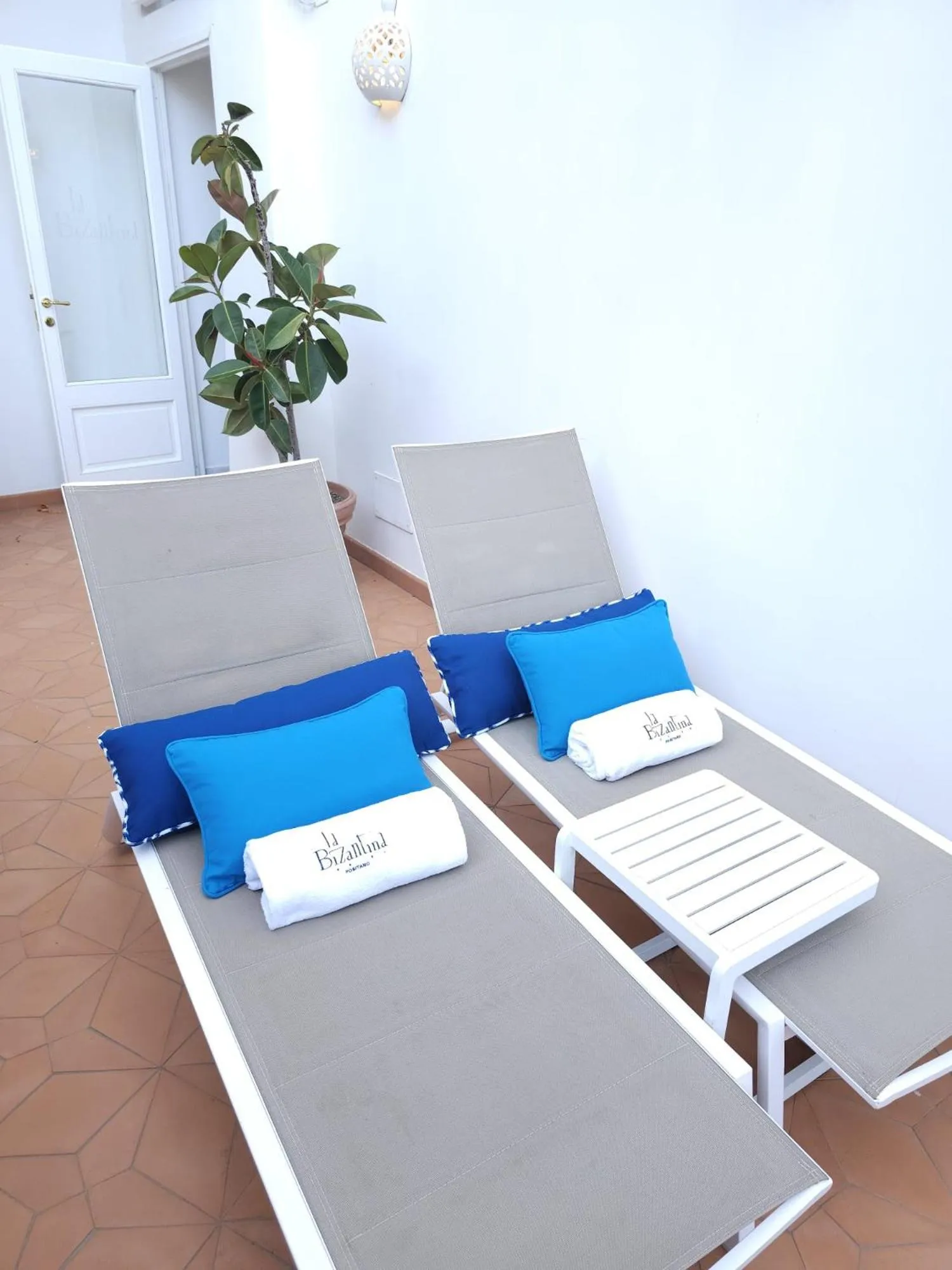 Patio in La Bizantina Luxury Villa