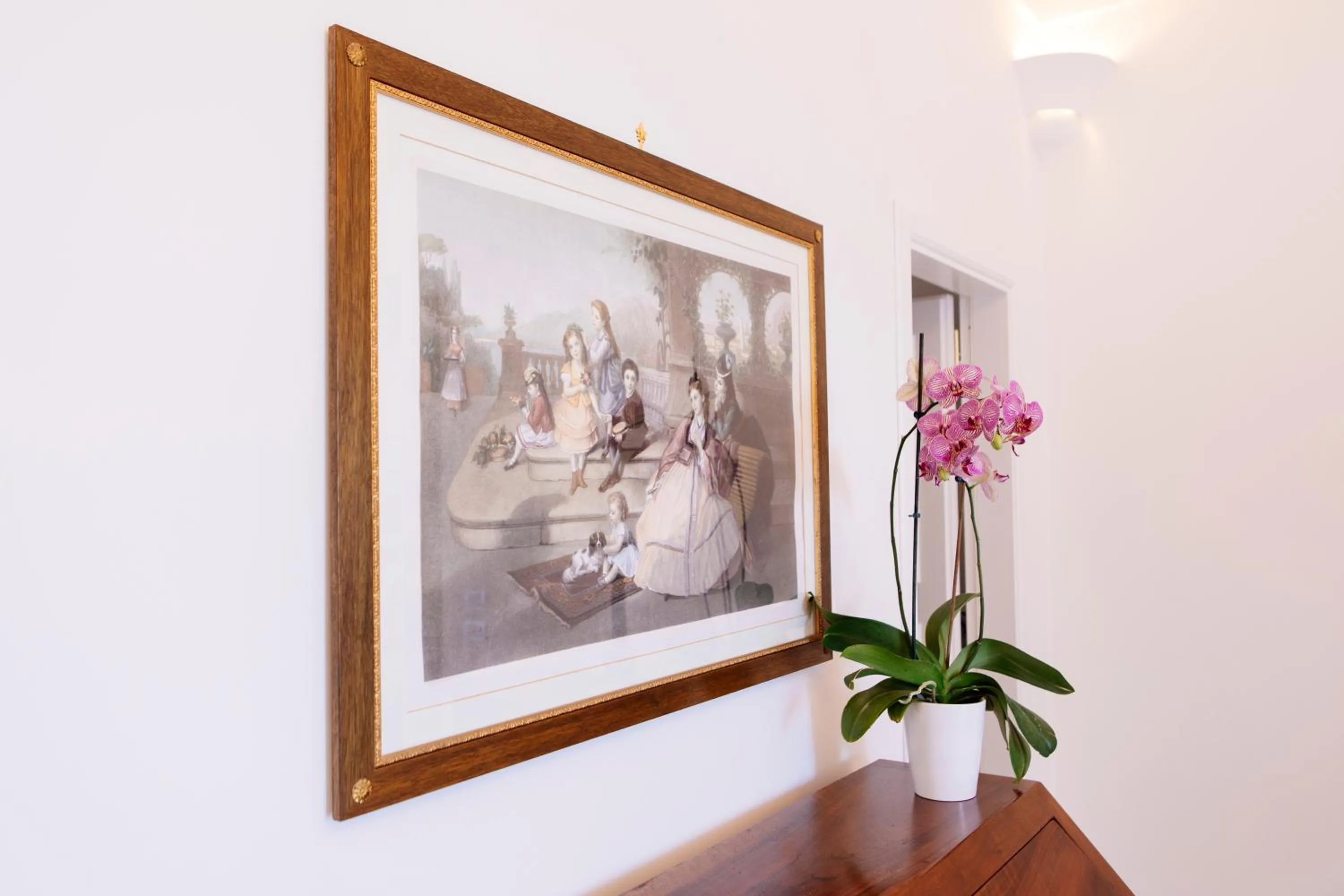 Decorative detail in La Bizantina Luxury Villa