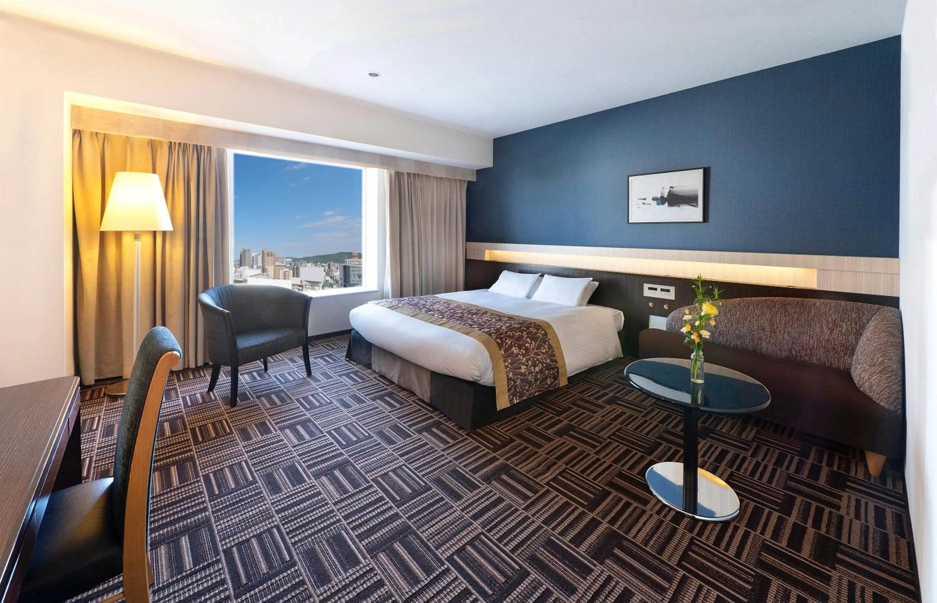 Photo of the whole room, Bed in Hotel Granvia Okayama