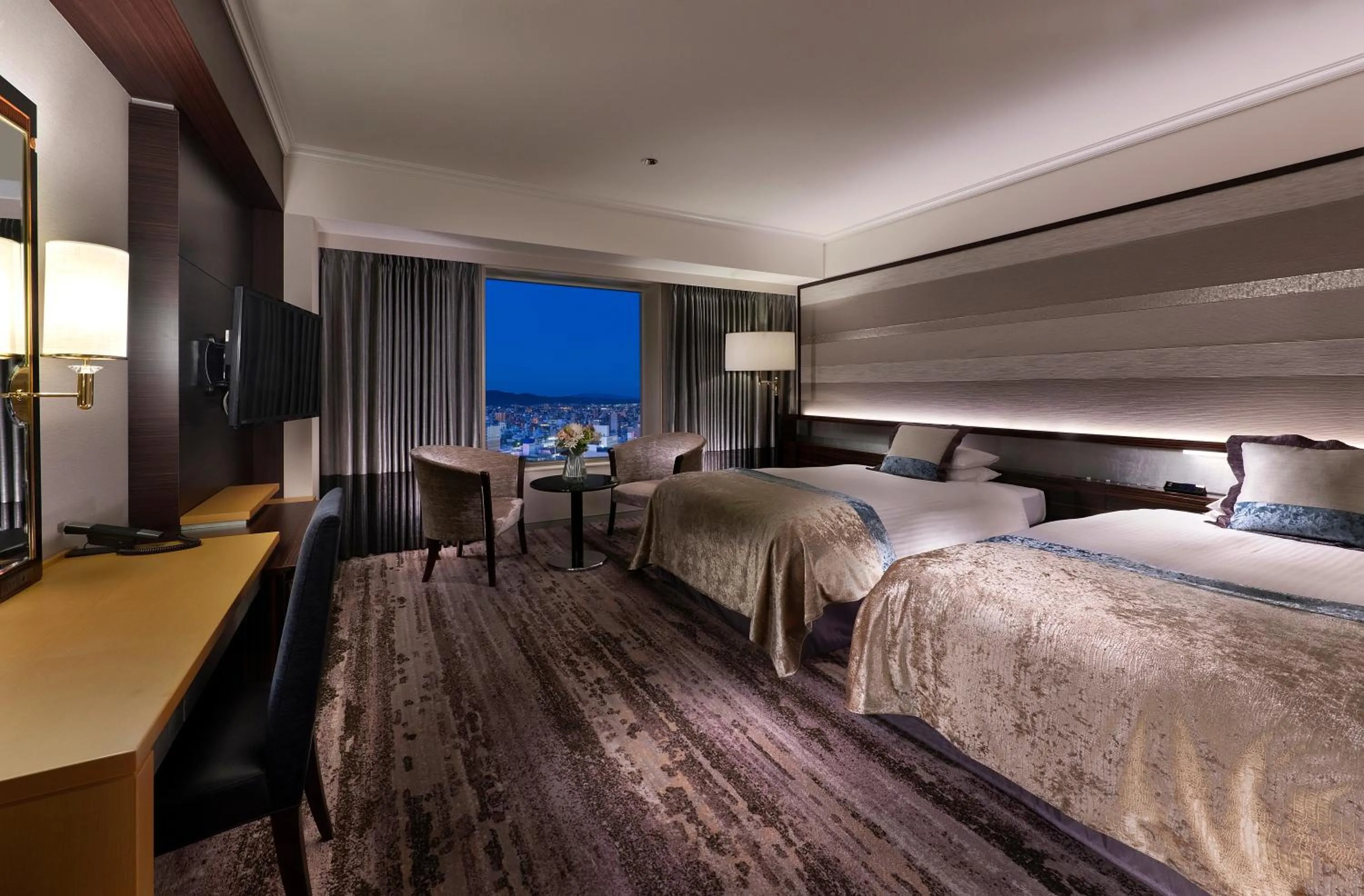 Bed in Hotel Granvia Okayama