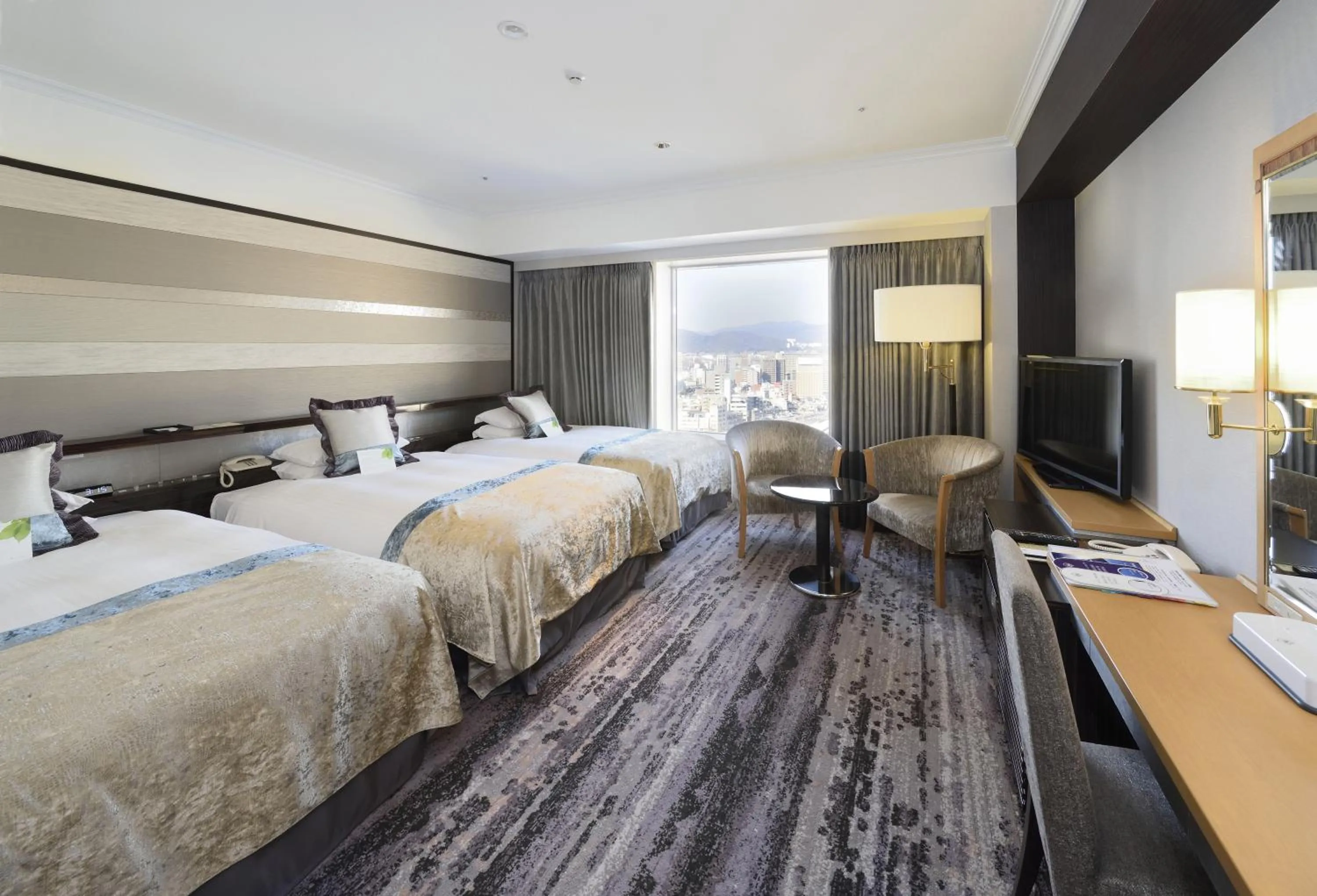 Photo of the whole room, Bed in Hotel Granvia Okayama