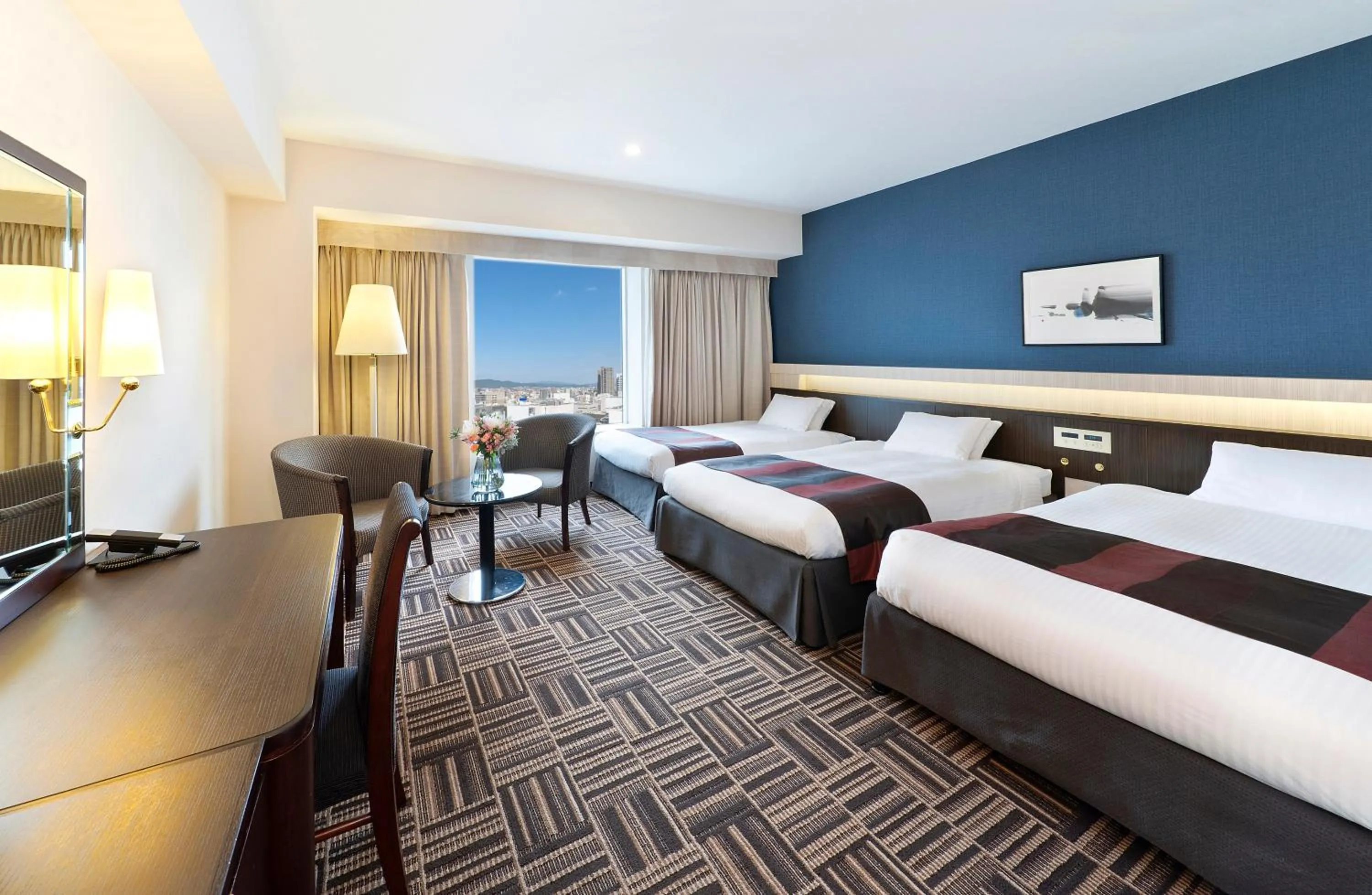 Photo of the whole room, Bed in Hotel Granvia Okayama