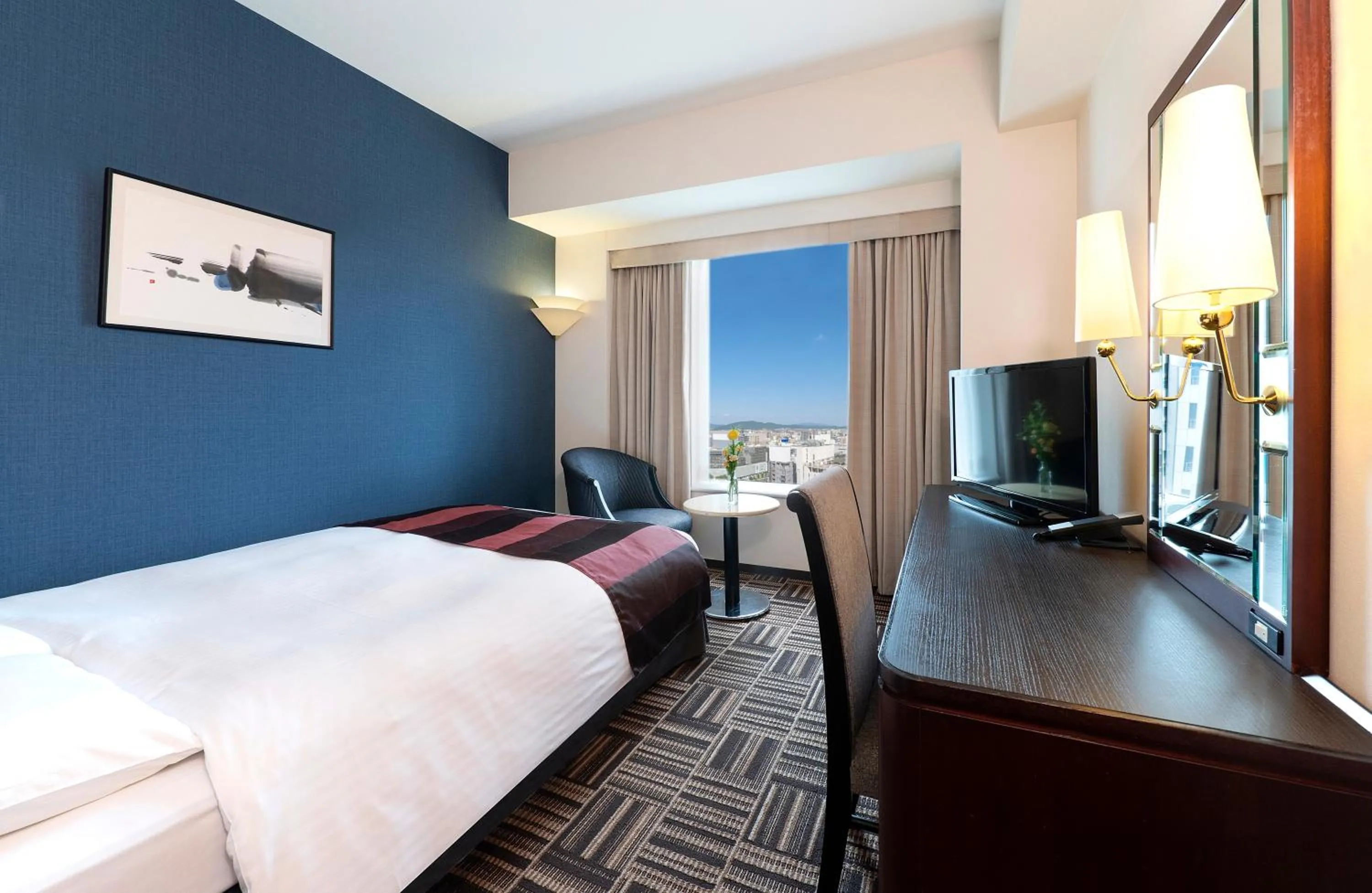 Photo of the whole room, Bed in Hotel Granvia Okayama