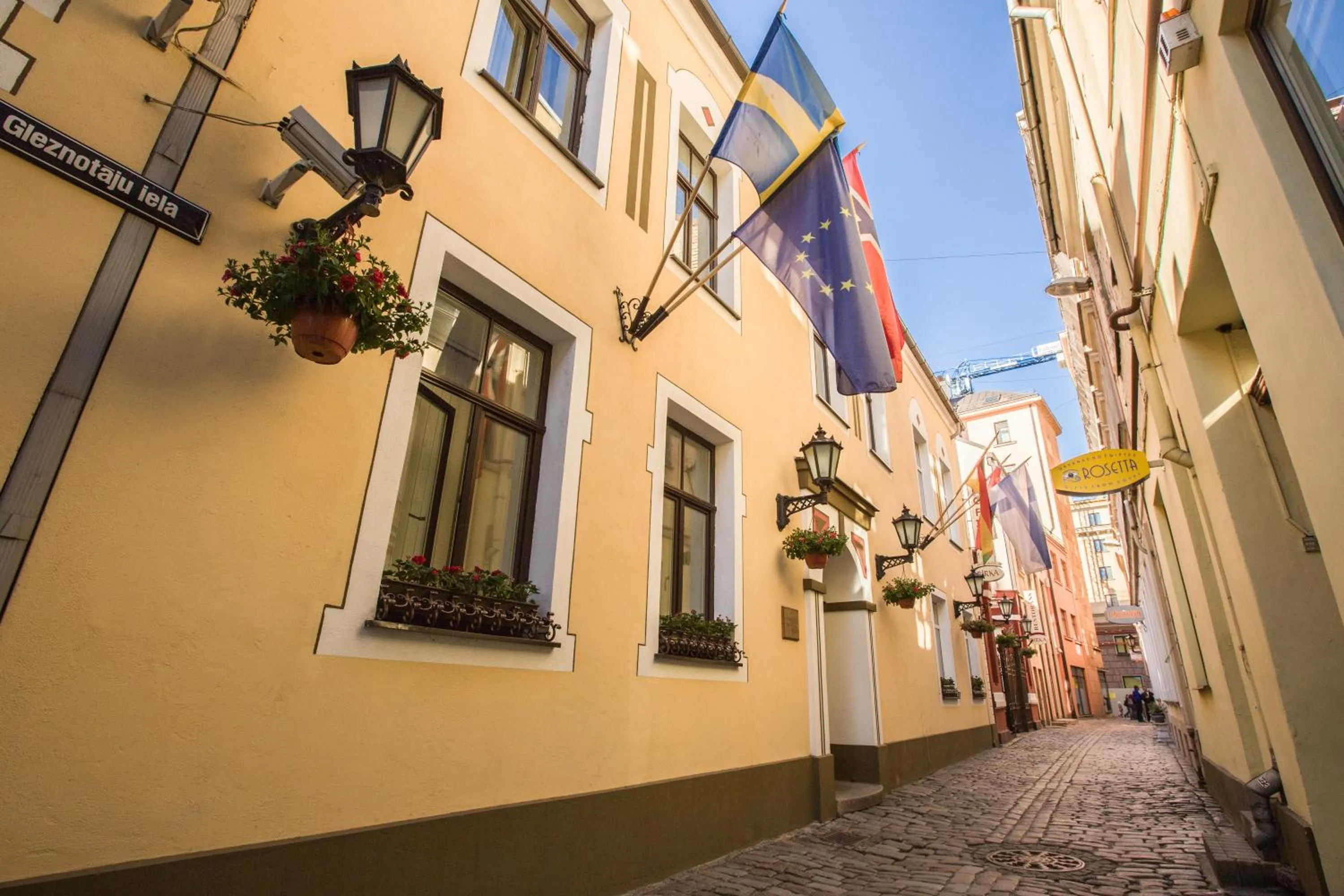 Facade/entrance in Old Riga Boutique Hotel "Vecriga"