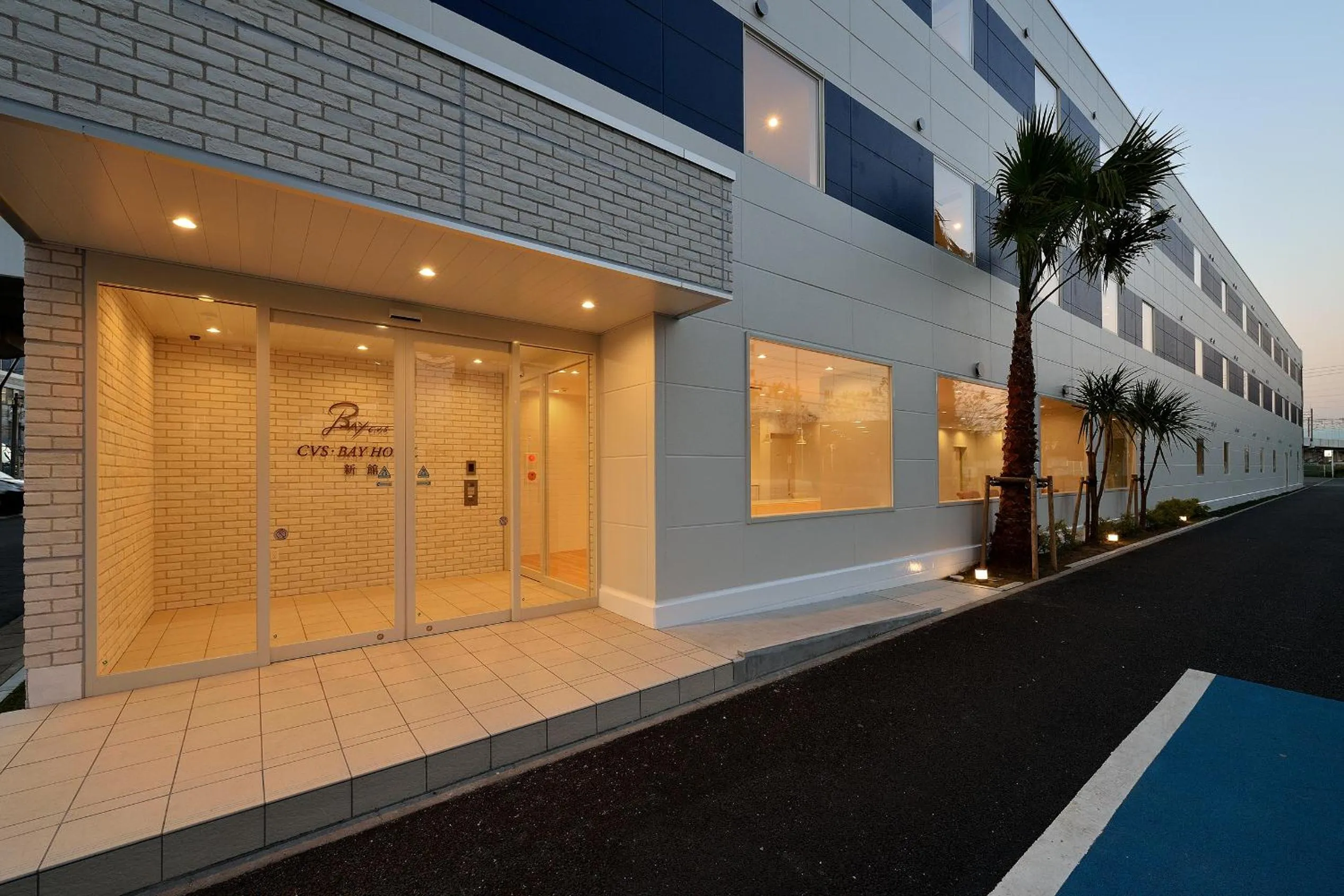 Facade/entrance in CVS Bay Hotel New Building