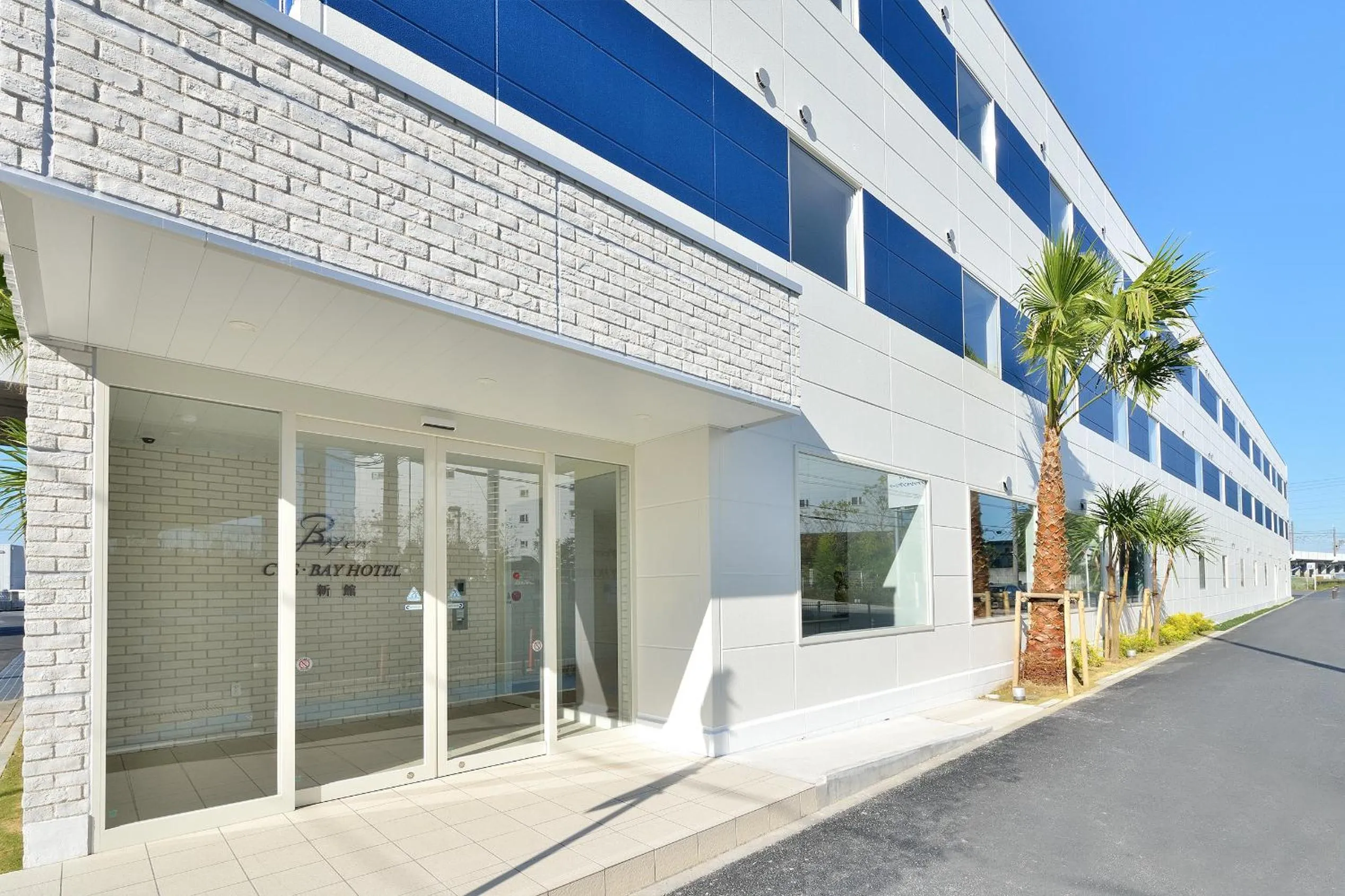 Facade/entrance in CVS Bay Hotel New Building