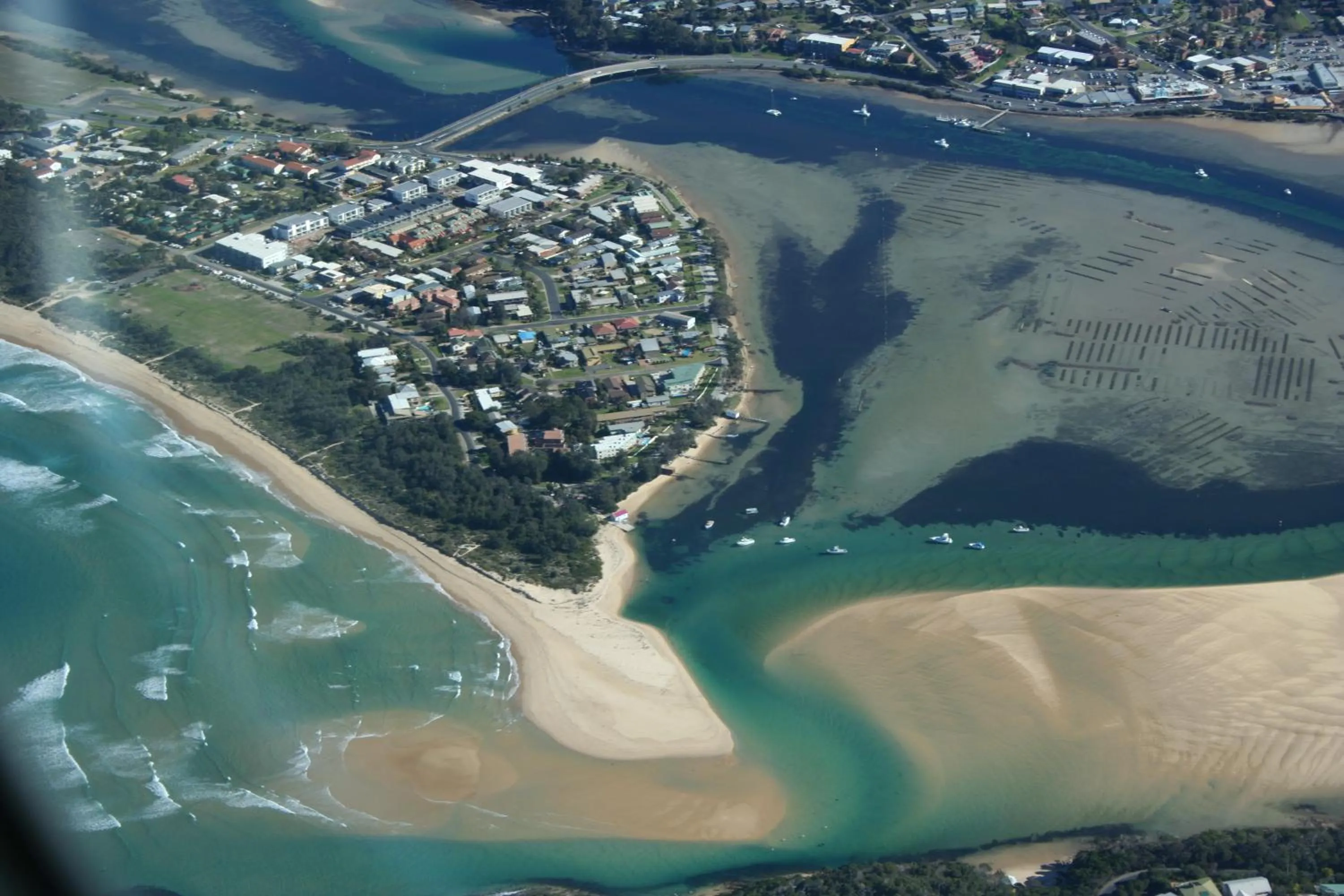 Bird's eye view in South Seas Motel
