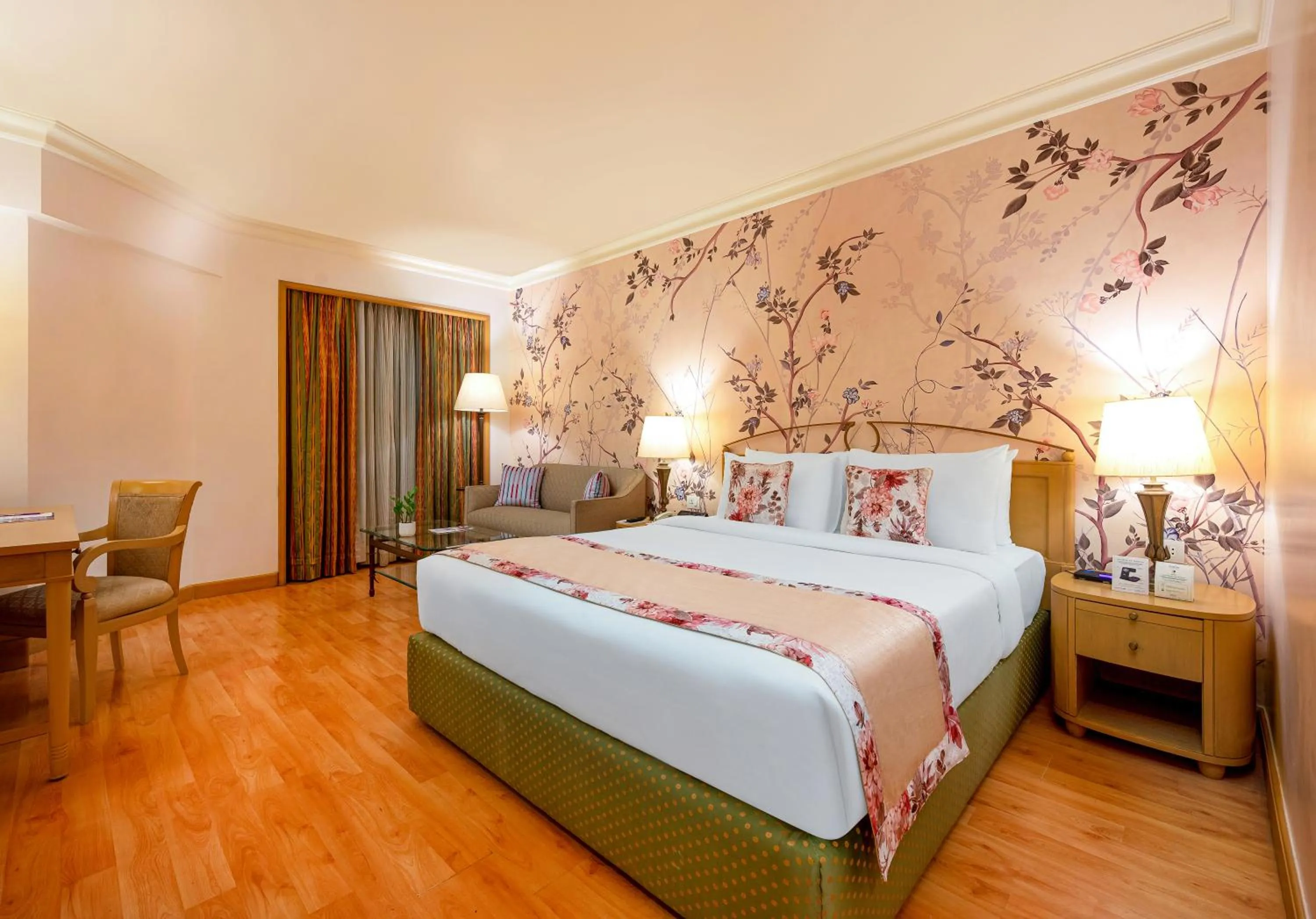 Bed in The Orchid Hotel Mumbai Vile Parle