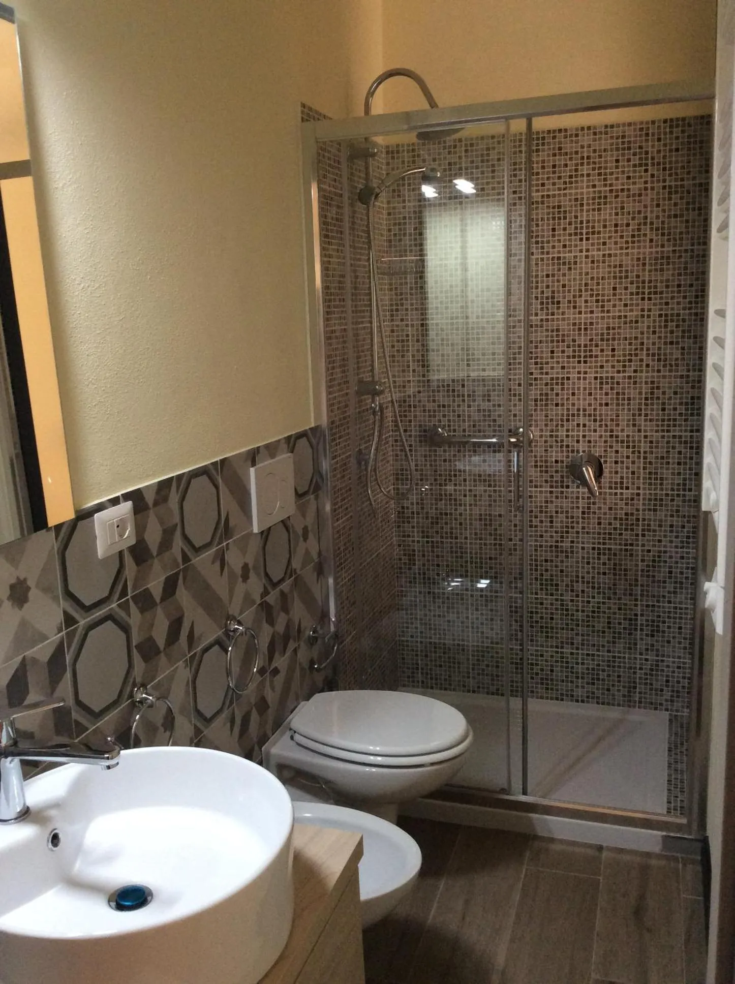 Bathroom in Bomarosa B&B