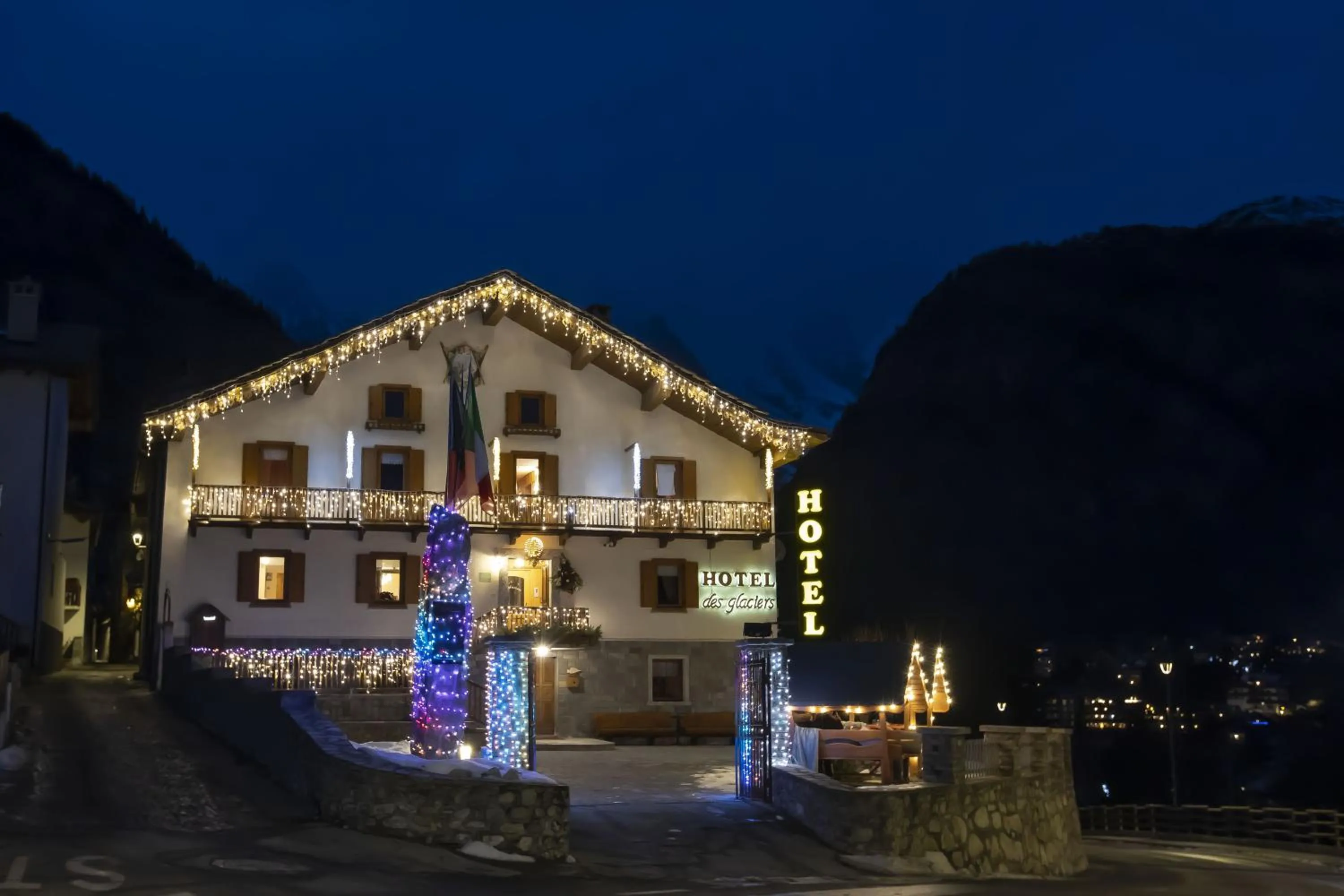 Property building in Hotel Des Glaciers