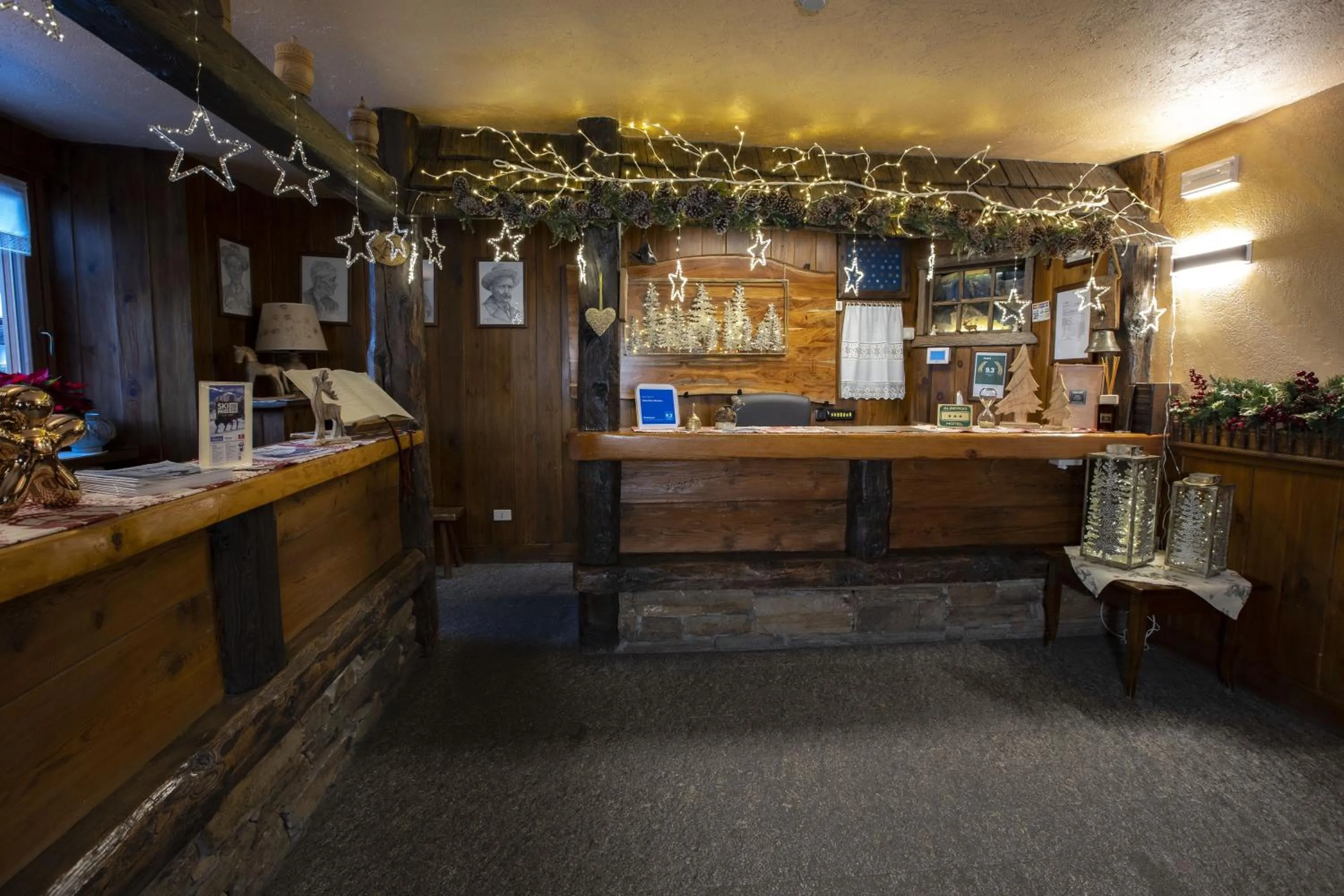 Lobby or reception in Hotel Des Glaciers