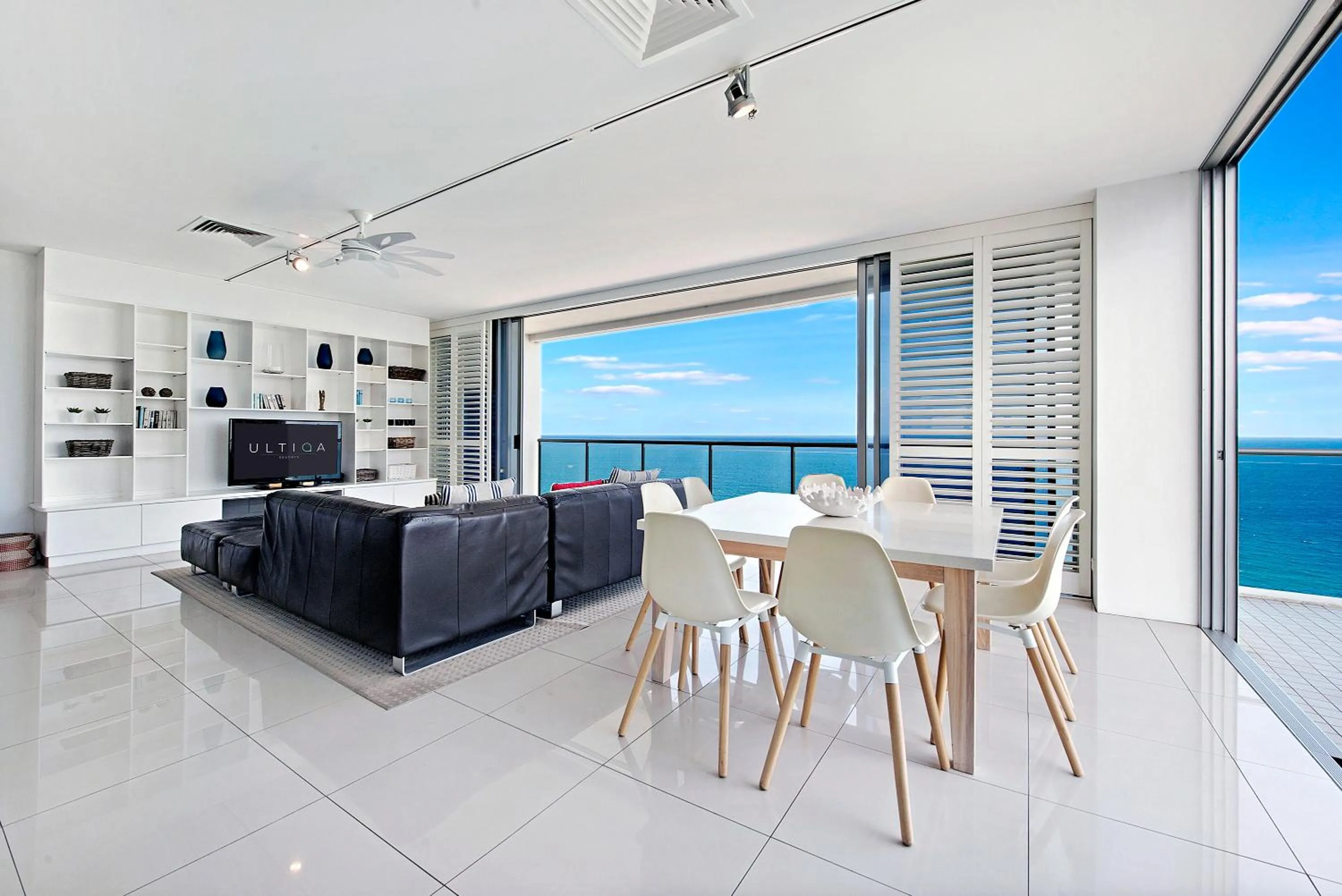 Living room in ULTIQA Air On Broadbeach