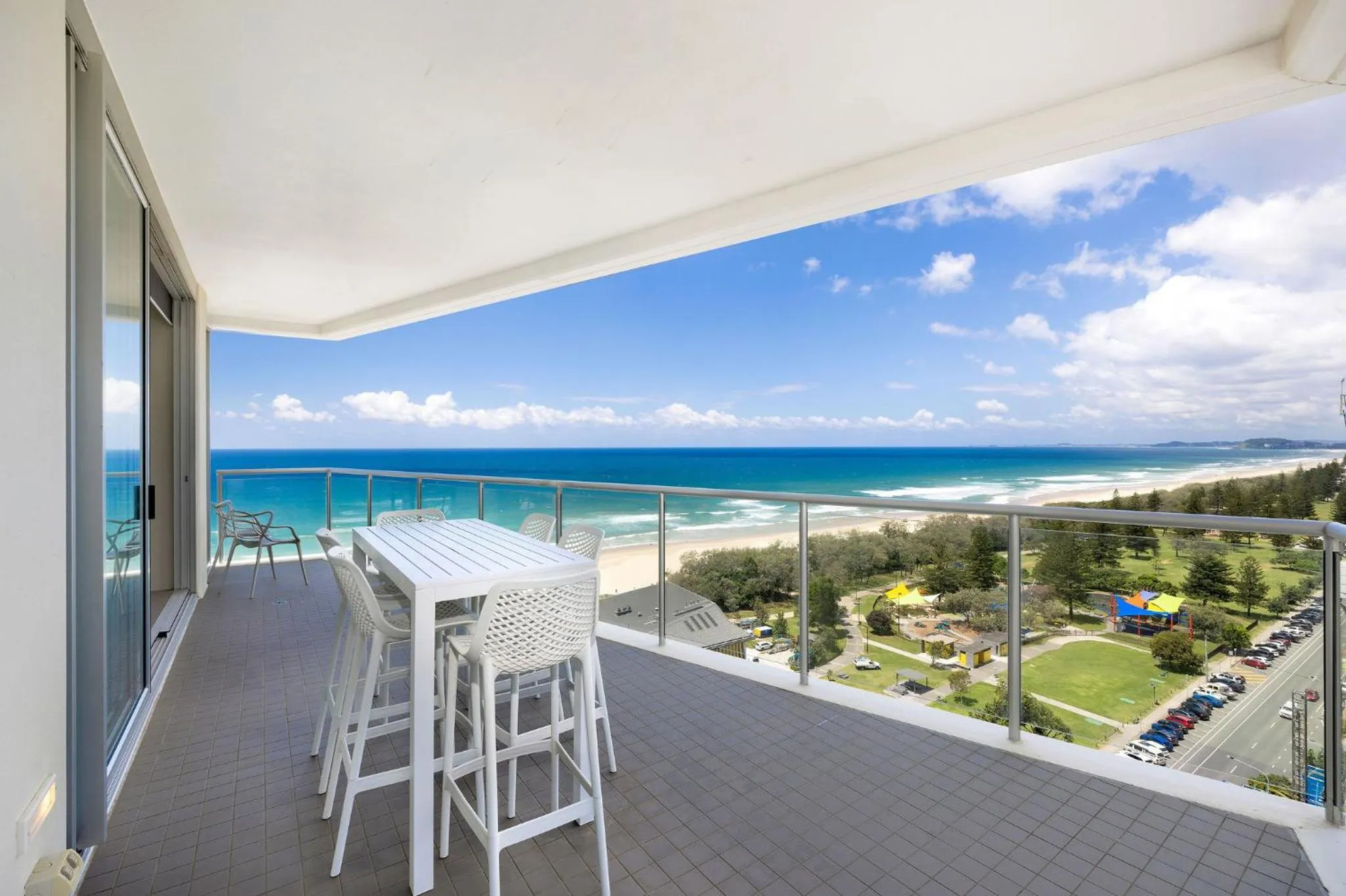 Balcony/Terrace in ULTIQA Air On Broadbeach