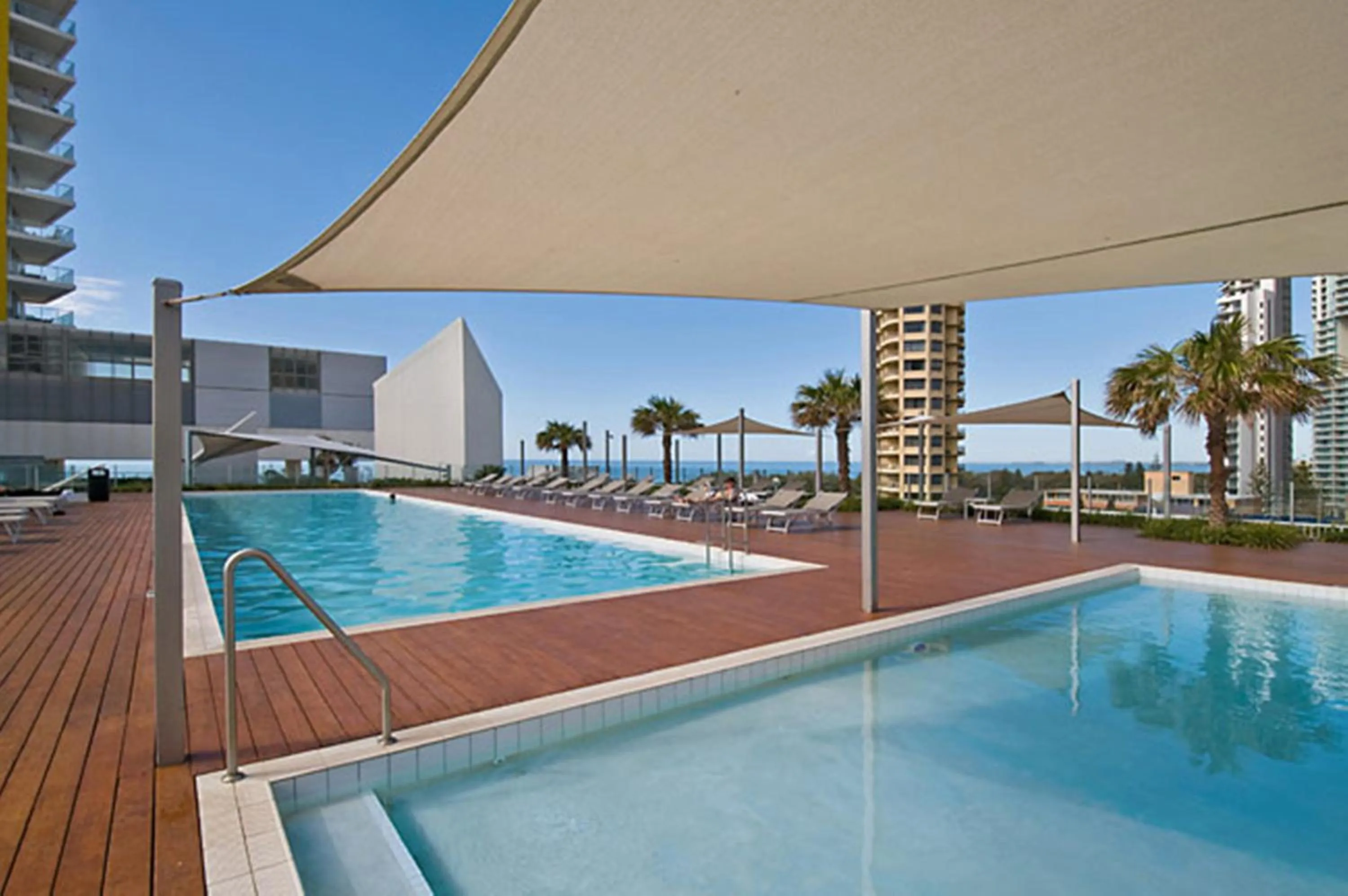 Swimming pool in ULTIQA Air On Broadbeach