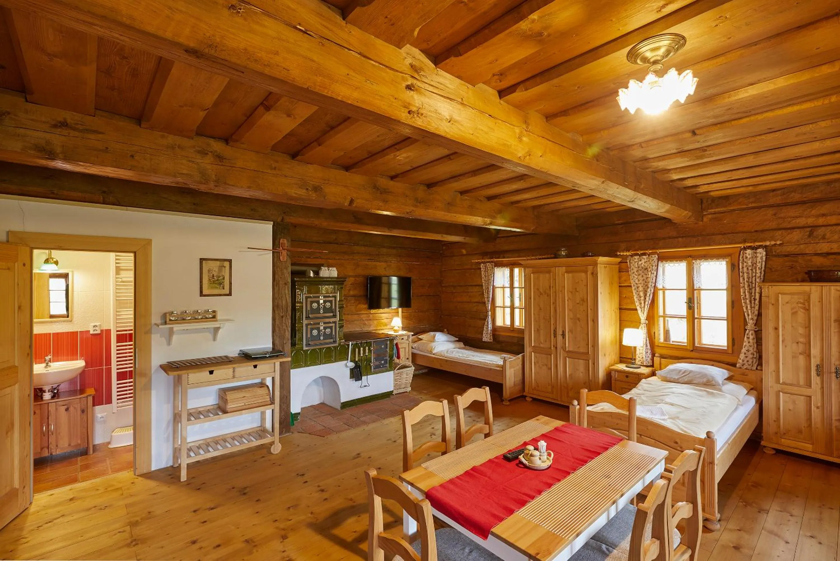 Deluxe Family Suite in Volarská roubenka